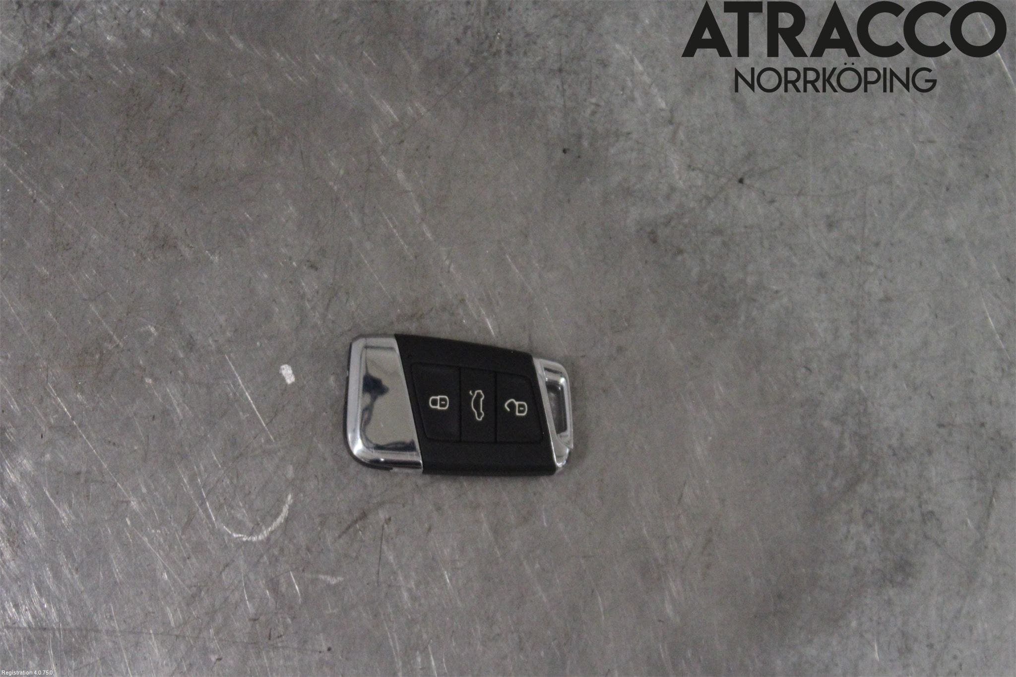 Volkswagen VW ARTEON 17- Fjärrkontroll Larm-Centrallås