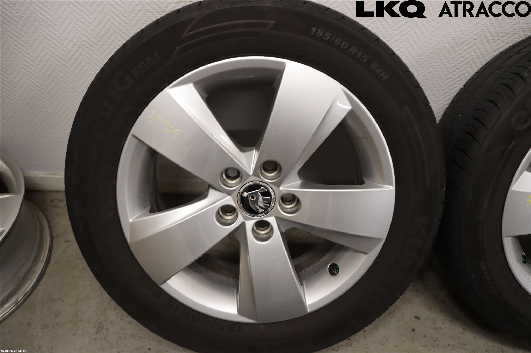 Skoda FABIA 15-21 Sommardäck Alumfälg 4St