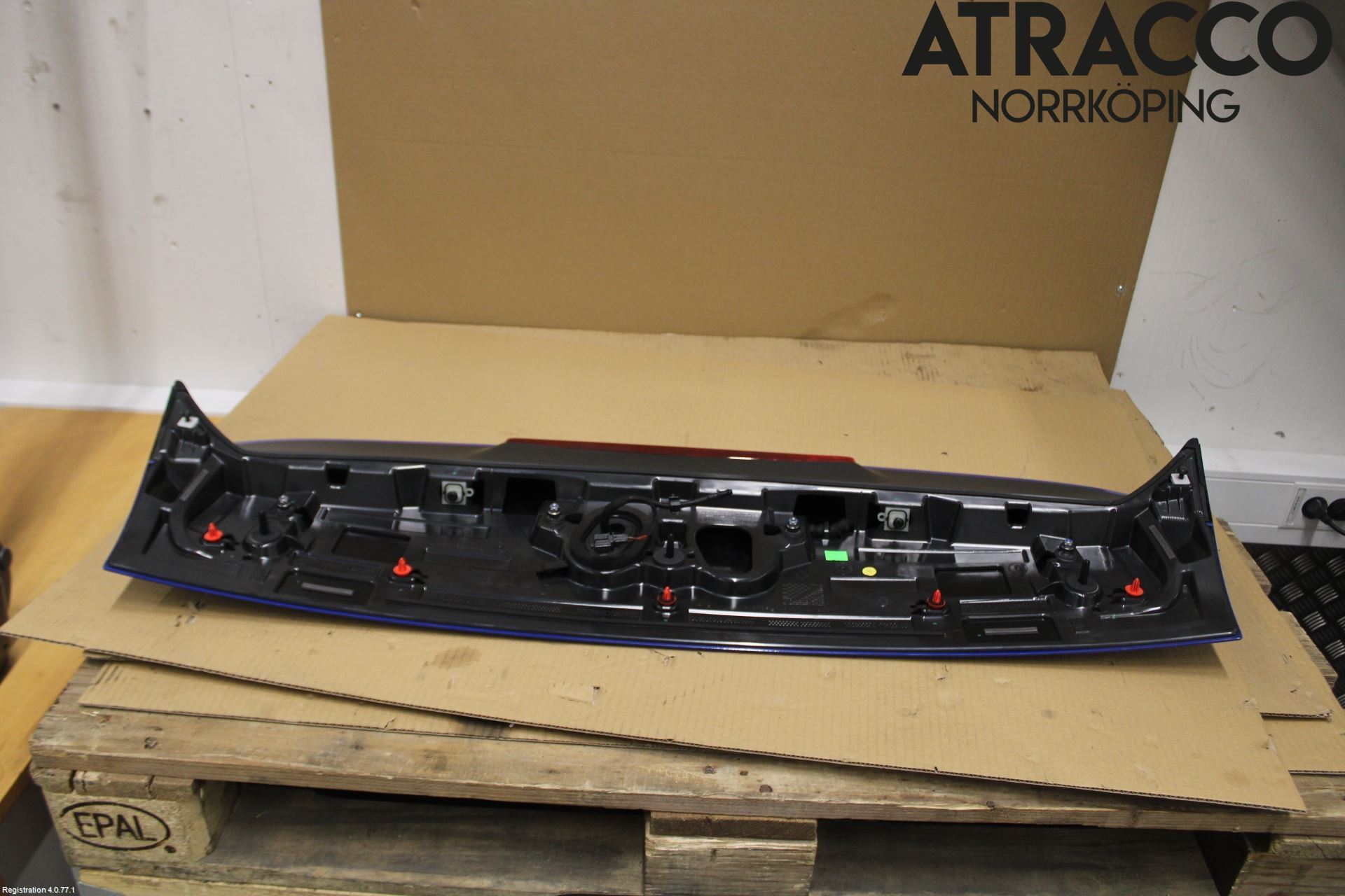 Skoda SCALA 19- Spoiler Baklucka