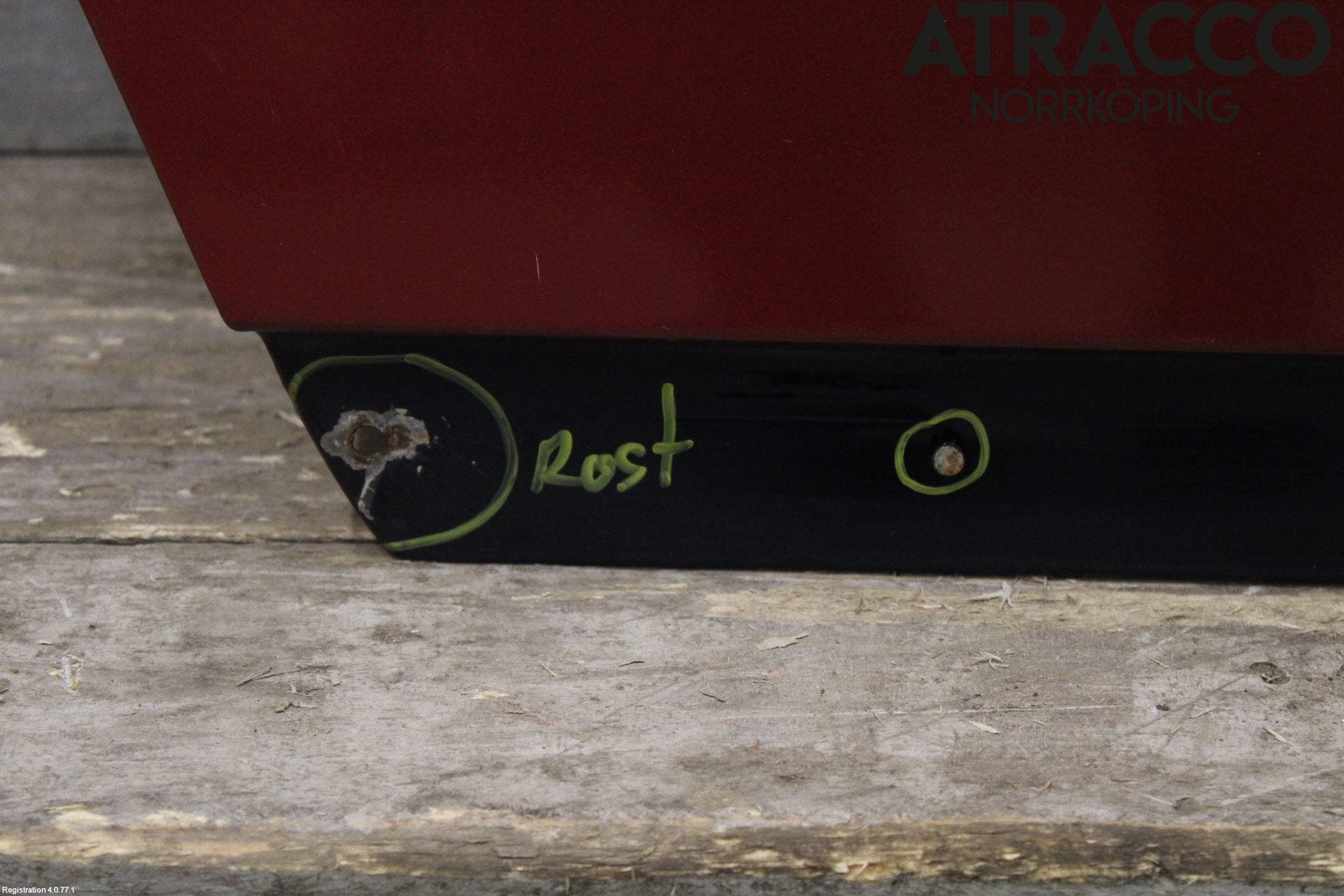 Audi A4/S4 05-07 Dörr Bak Höger