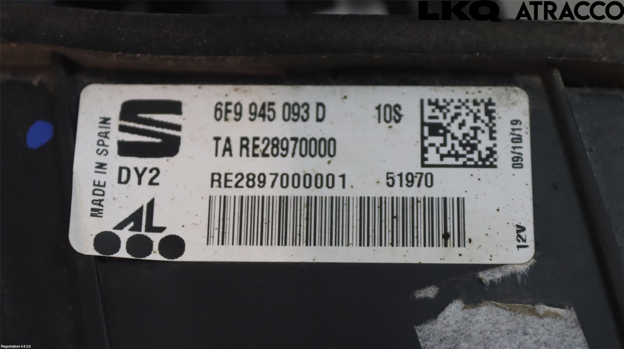 Seat ARONA Bakljus Lucka Vä