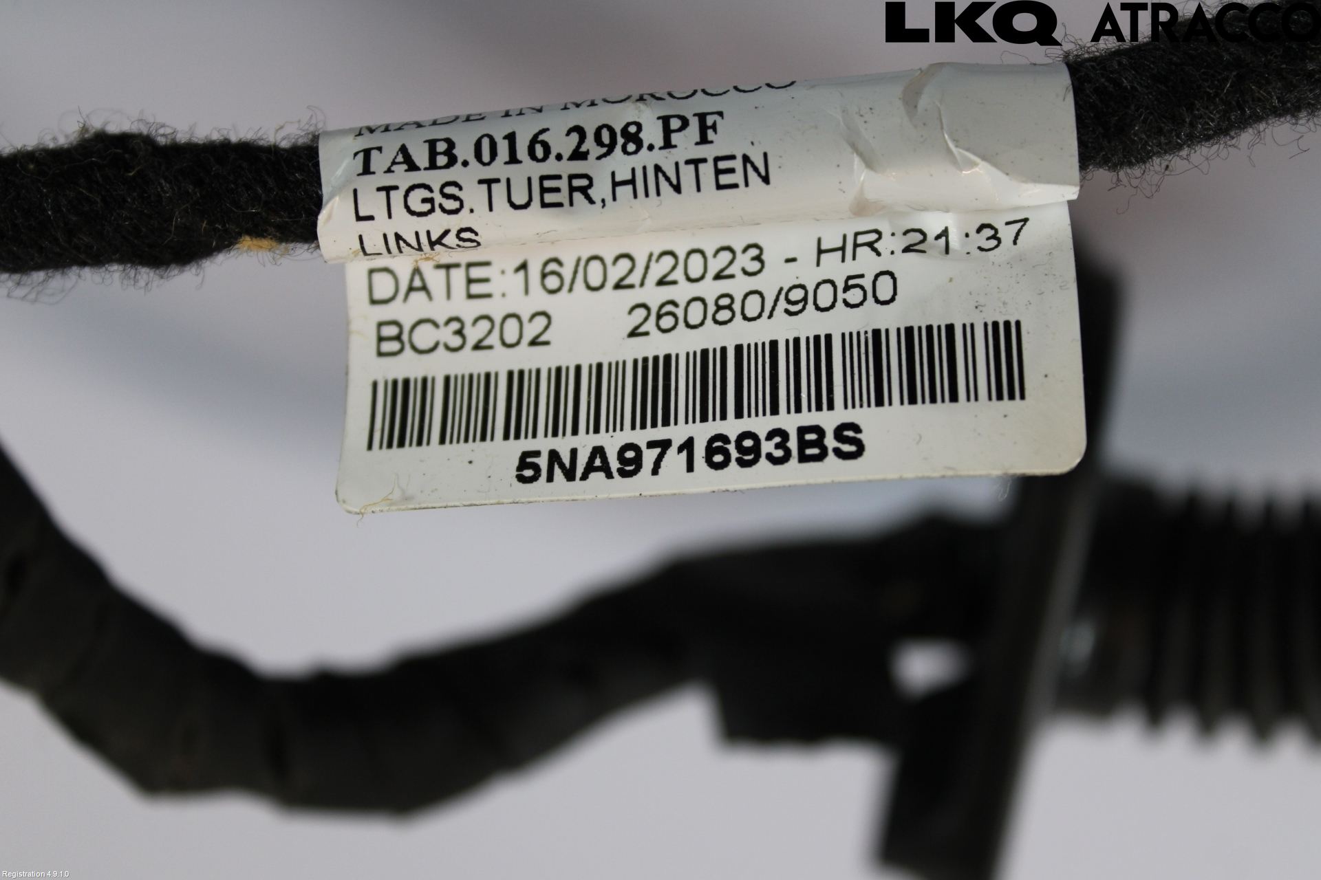 Volkswagen VW TIGUAN 16-24 Kabelhärva