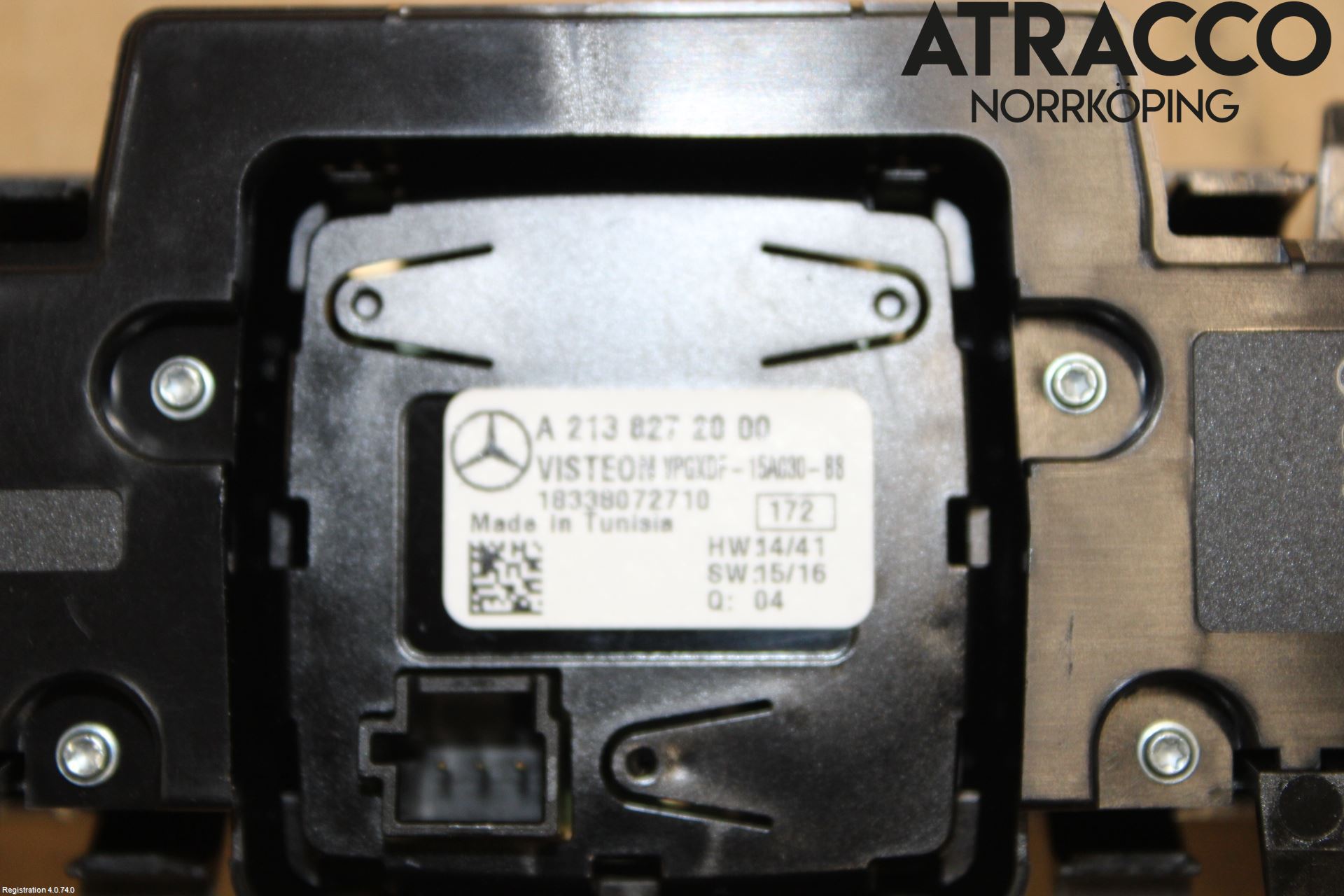 Mercedes-Benz MB E-KLASS (W213) 16-23 Strömställare Multifunktion