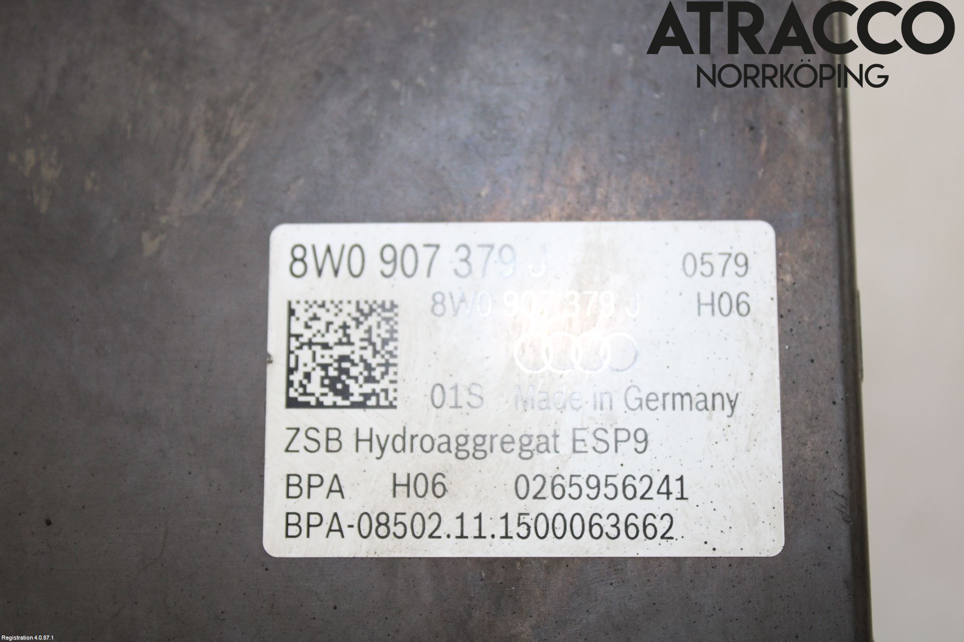 Audi A4/S4 B9 16-19 Abs Hydraulaggregat