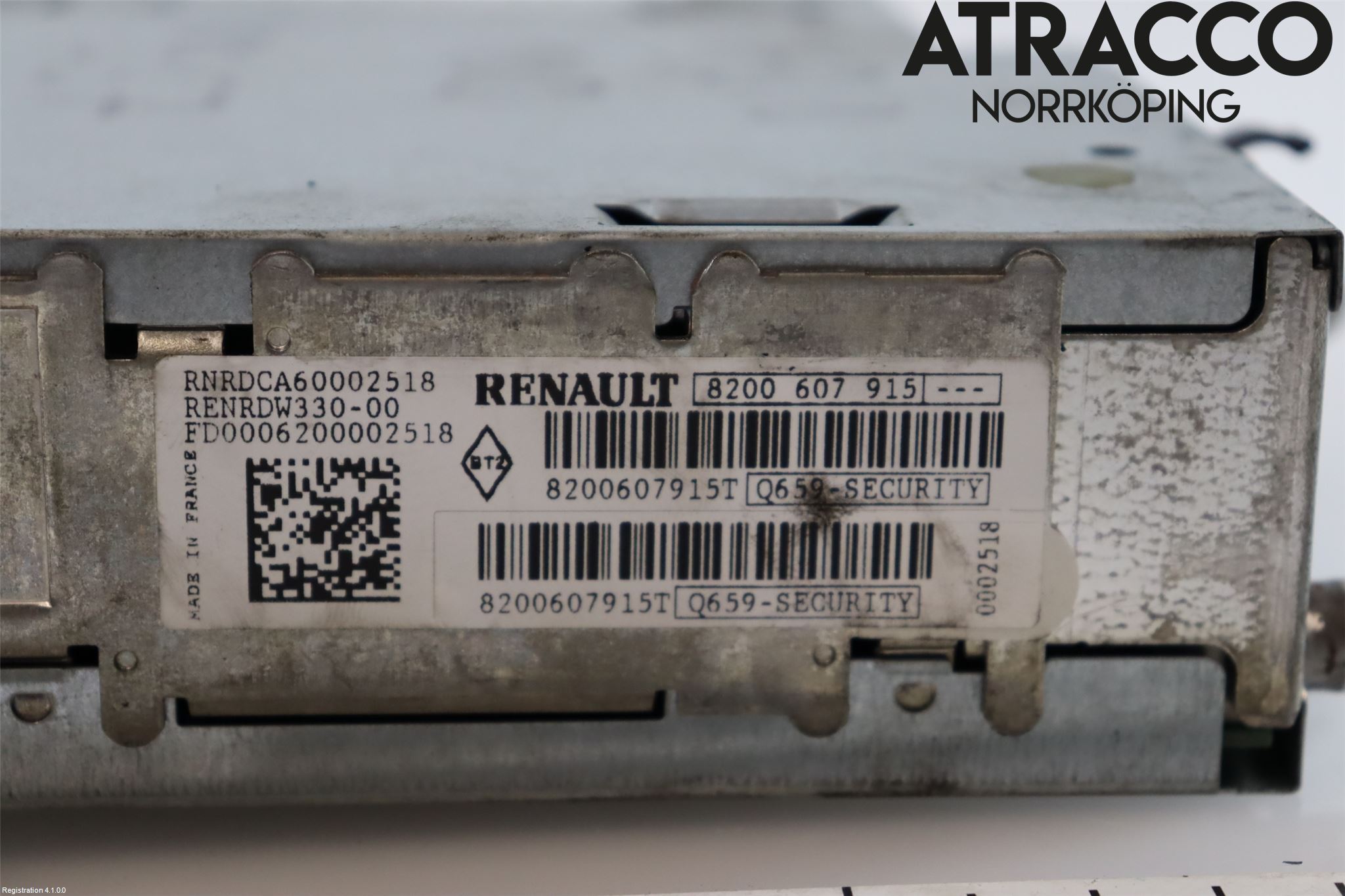 Renault CLIO III  06-09 Cd Radio - Multimediapanel