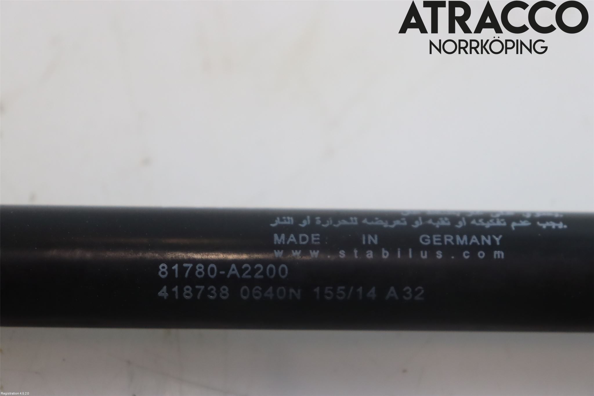 Kia CEED 12-18 Gasfjäder Baklucka