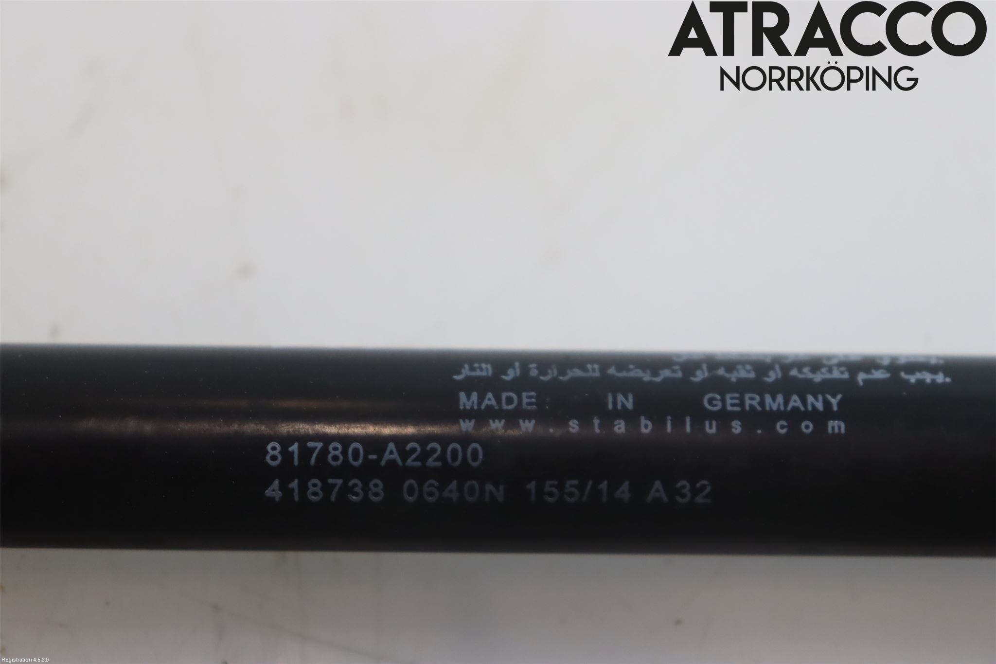 Kia CEED 12-18 Gasfjäder Baklucka