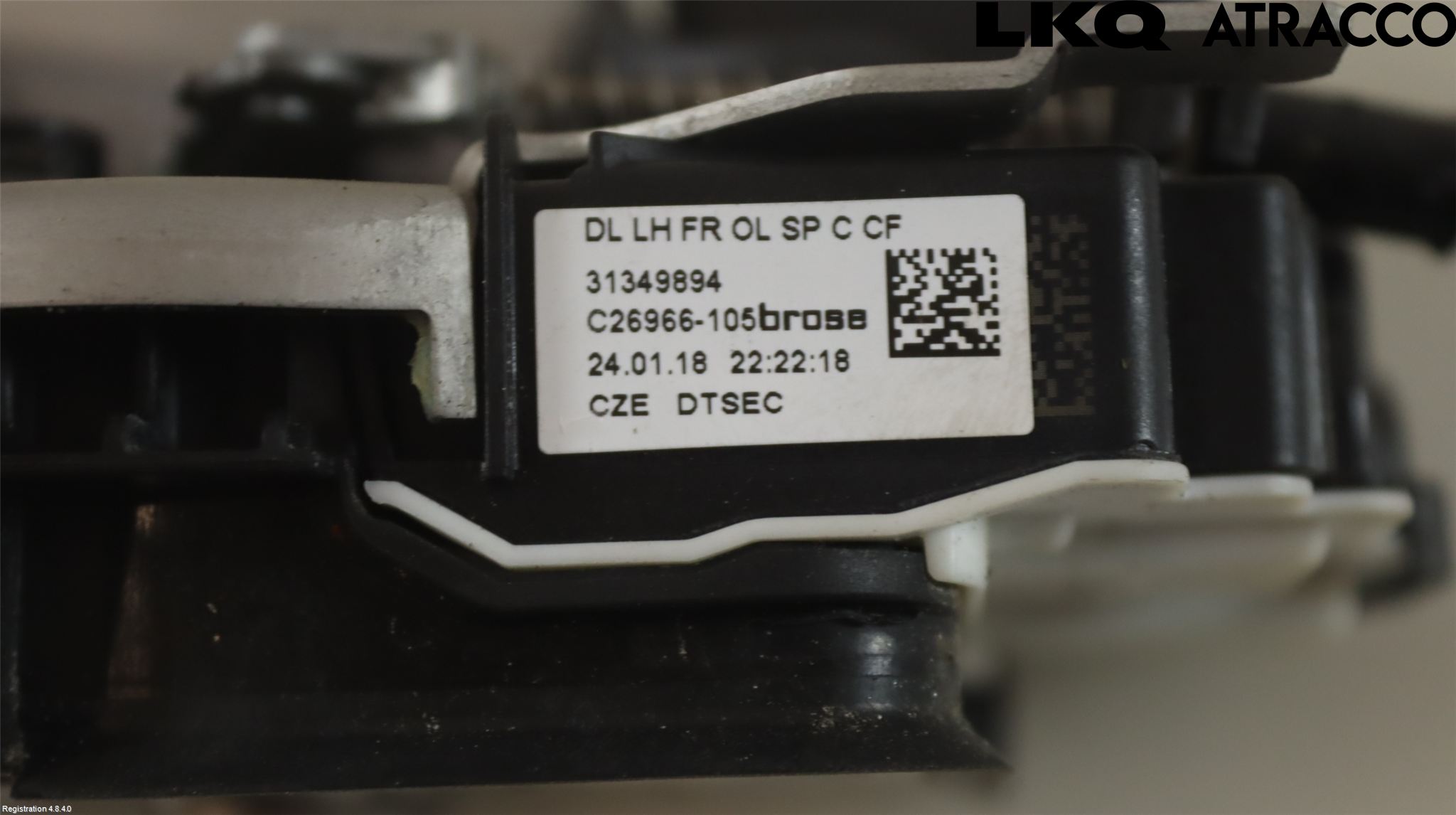 Volvo V90 17->> Låskista-Dörrlås