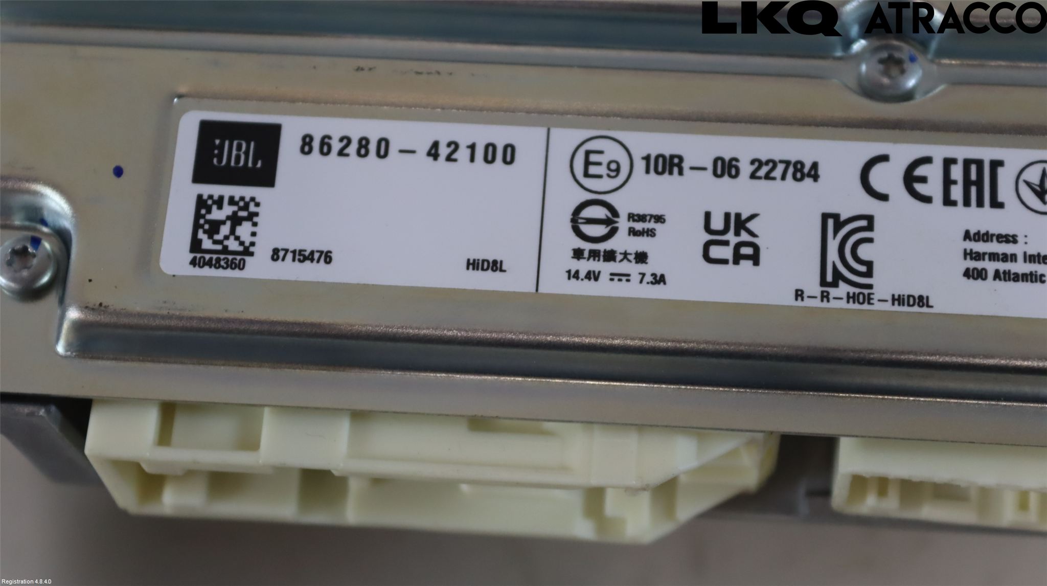 Toyota RAV4 19- Radio-Stereo Förstärkare