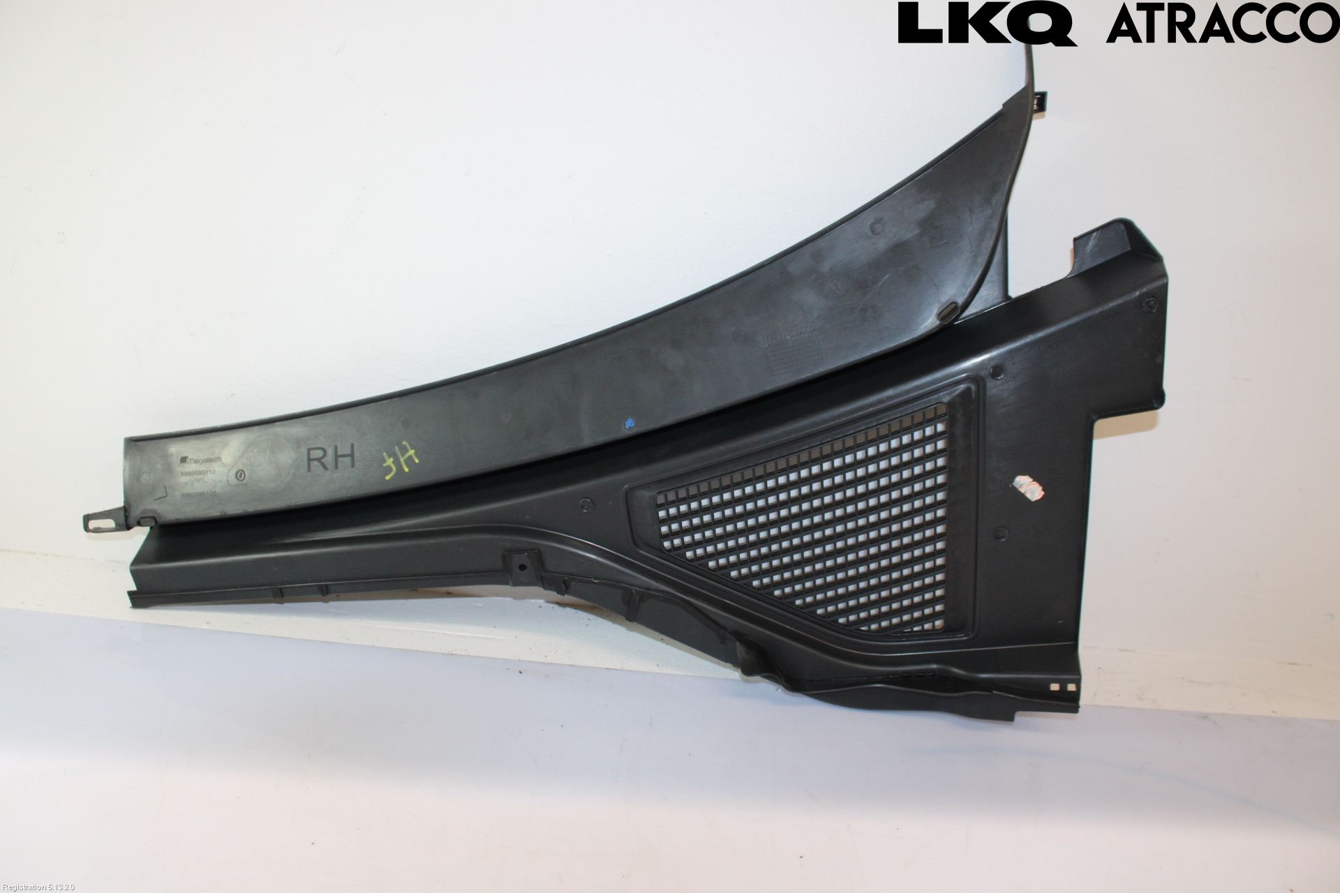 Volkswagen VW T-ROC 18- Torpedplåt-Torpedplast