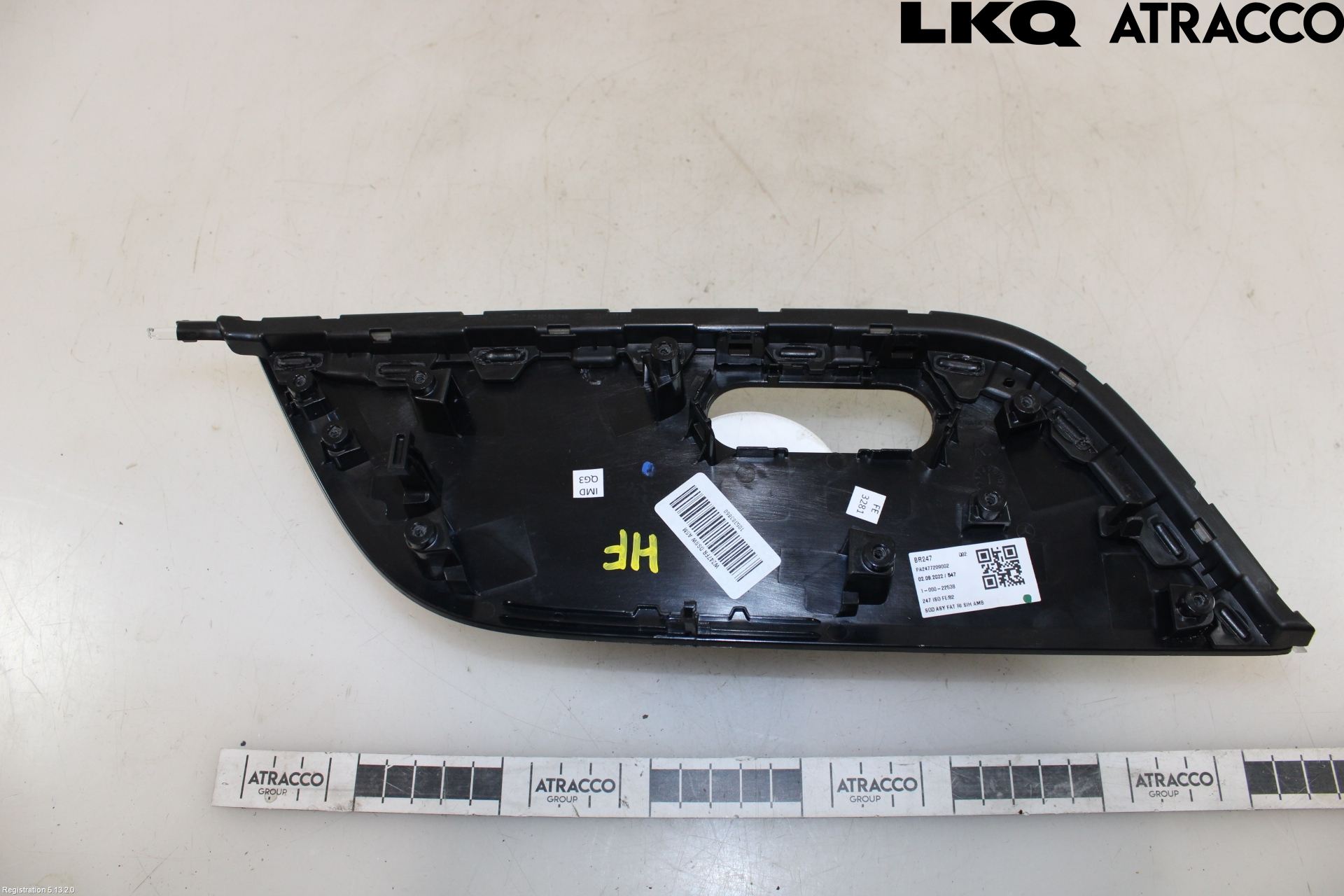 Mercedes-Benz MB EQA (H243) 21- Dörrklädsel Inlägg-List Hö