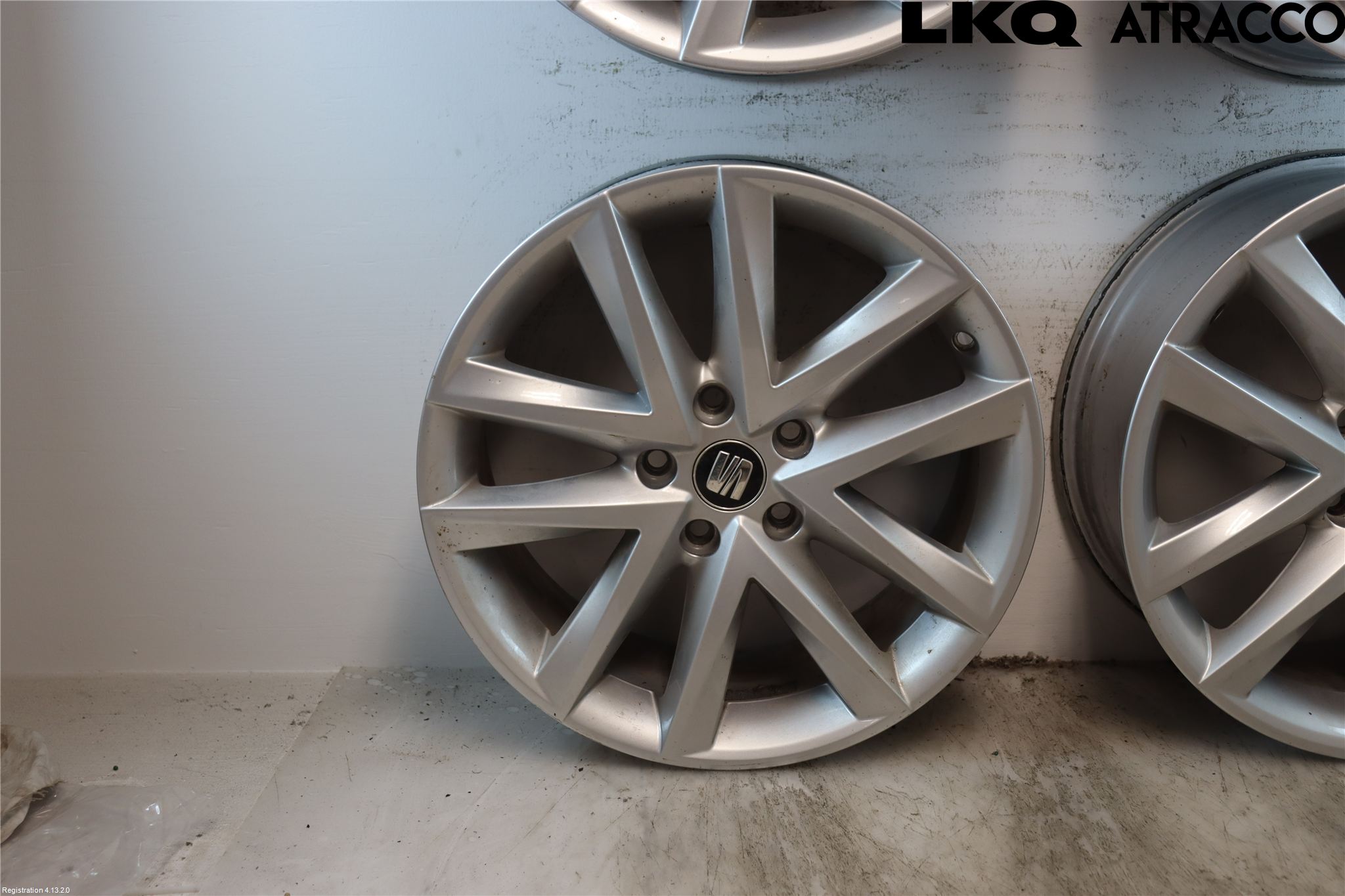 Seat TARRACO 19- Fälgsats Aluminium