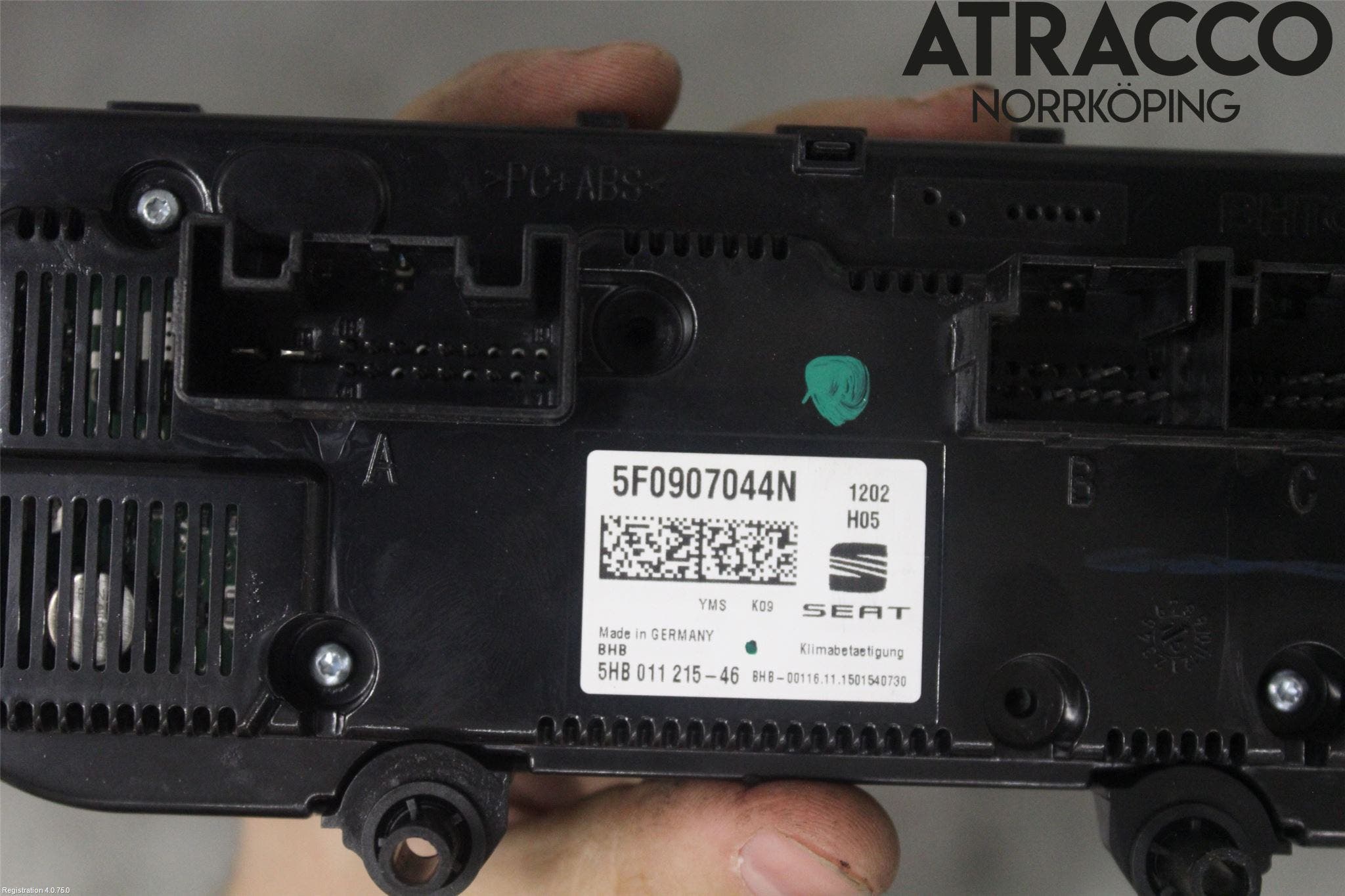 Seat LEON 13-20 Värmereglage