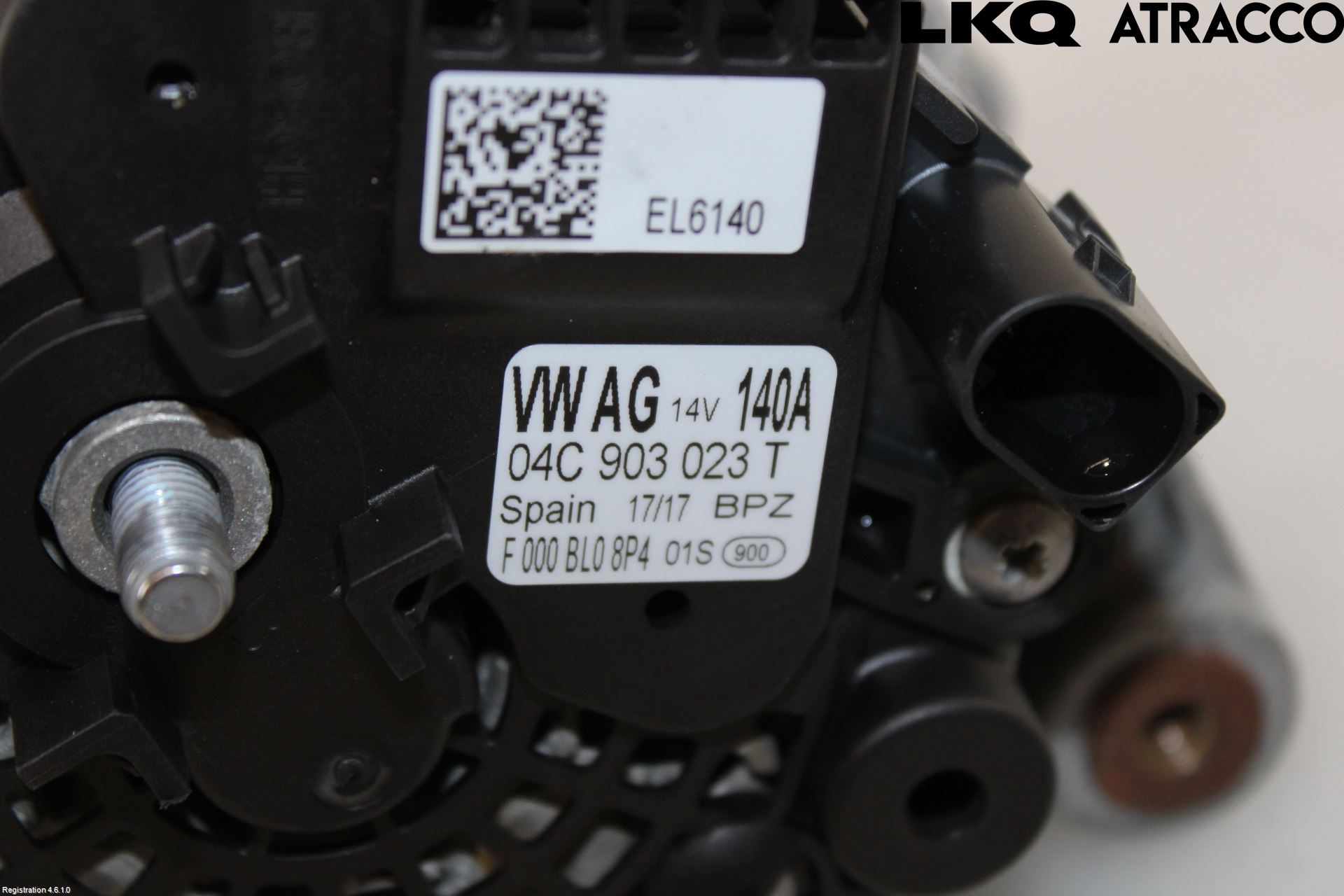 Volkswagen VW GOLF / E-GOLF VII 13-20 Generator