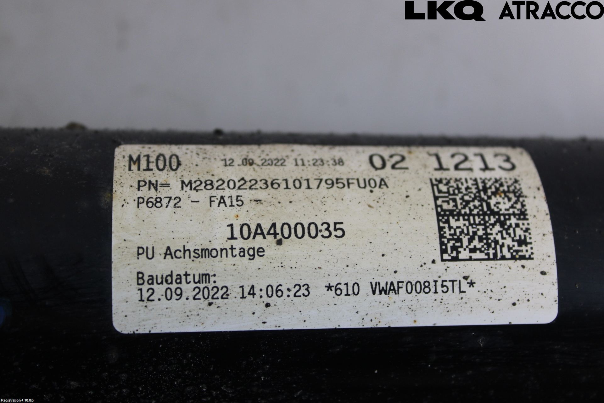 Volkswagen VW ID.3 21- Fjäderben Fram Vänster