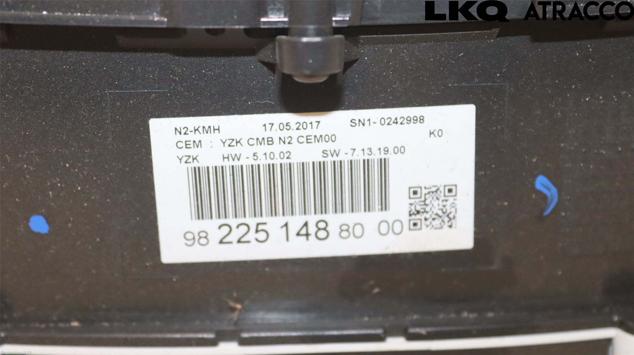 Citroen JUMPY/E-JUMPY 16- Instrument Komb