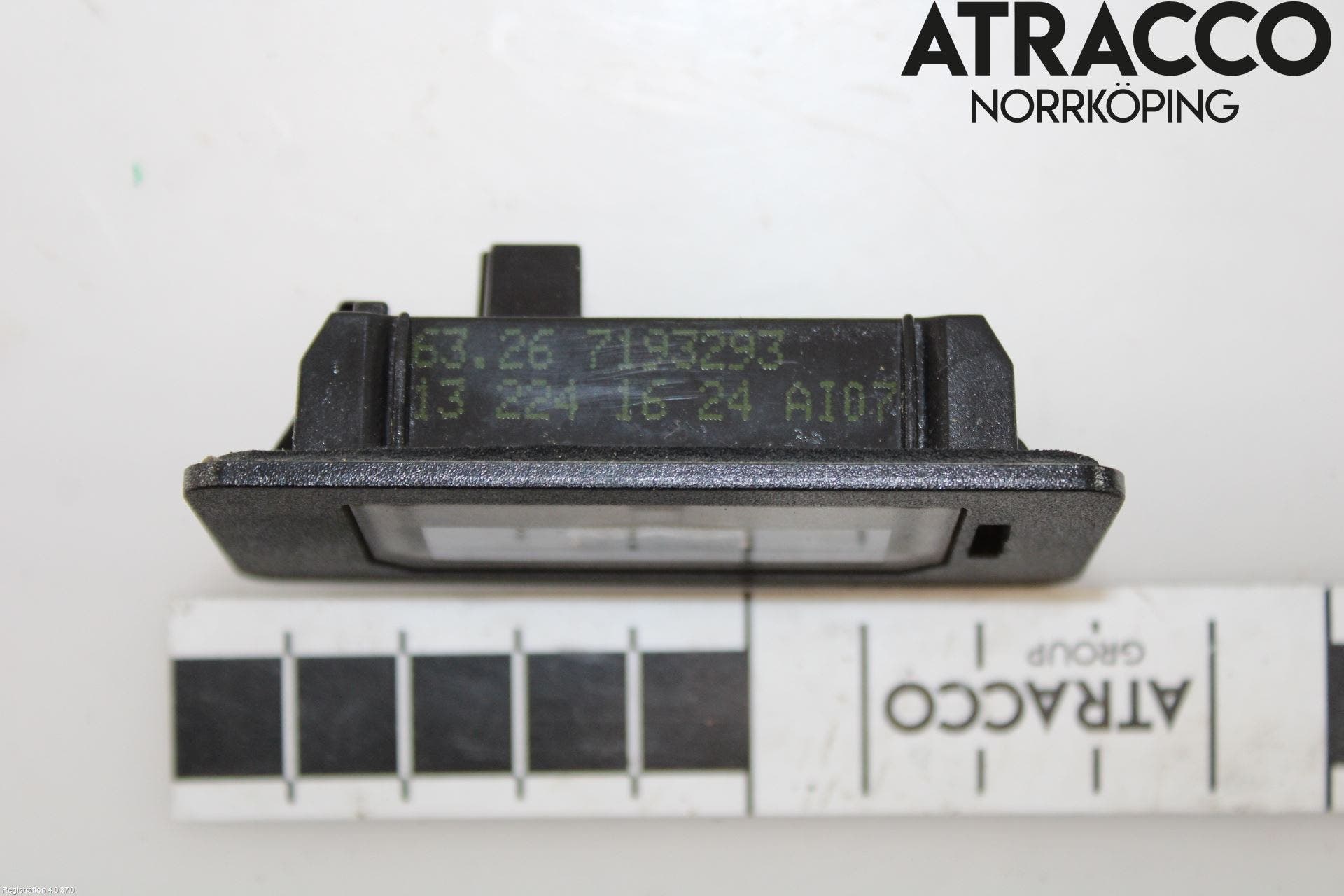 BMW 3 GT F34 13-19 Skylt Belysning