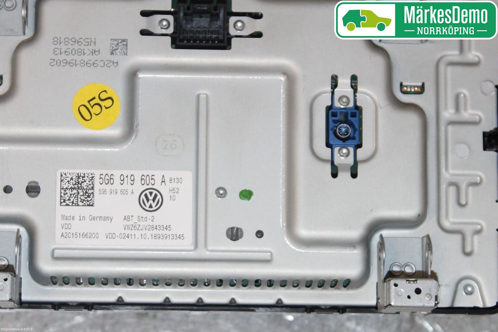 Volkswagen VW PASSAT 15-19 Multifunktionsdisplay