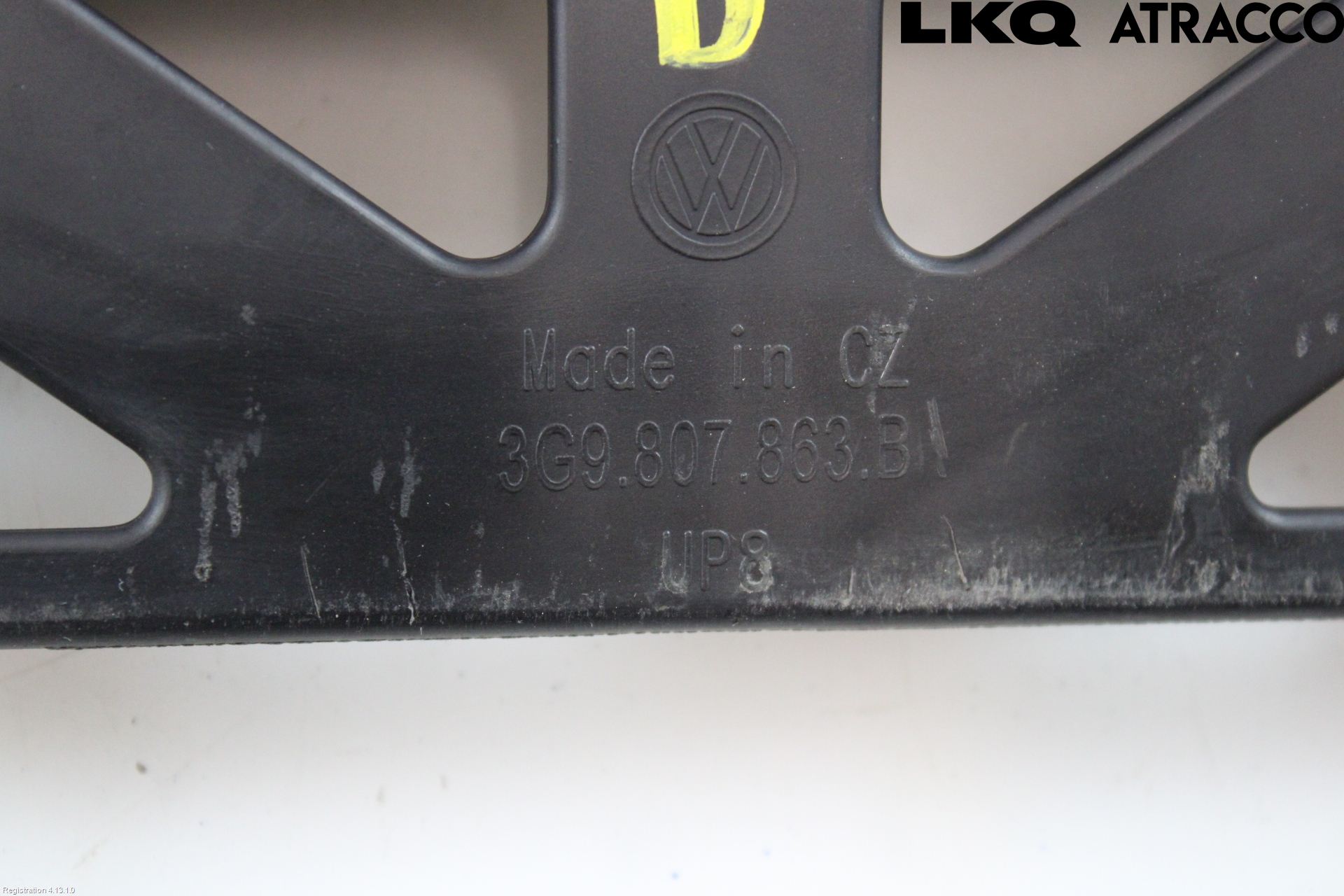 Volkswagen VW PASSAT 15-19 Stötfångare Deformelement Bak