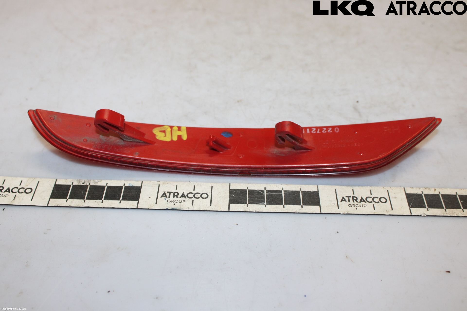 Volkswagen VW GOLF VI 09-13 Dimljus/Reflex Bak