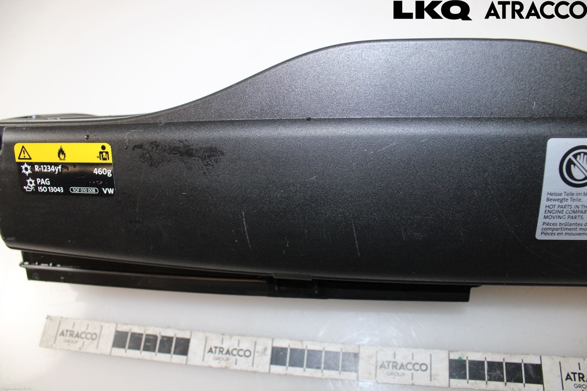 Volkswagen VW GOLF / E-GOLF VII 13-20 Deflektor Plåt-Plast Kylning