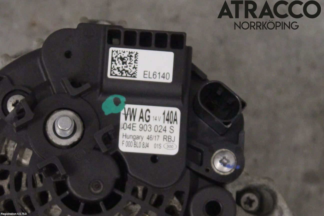 Volkswagen VW PASSAT 15-19 Generator