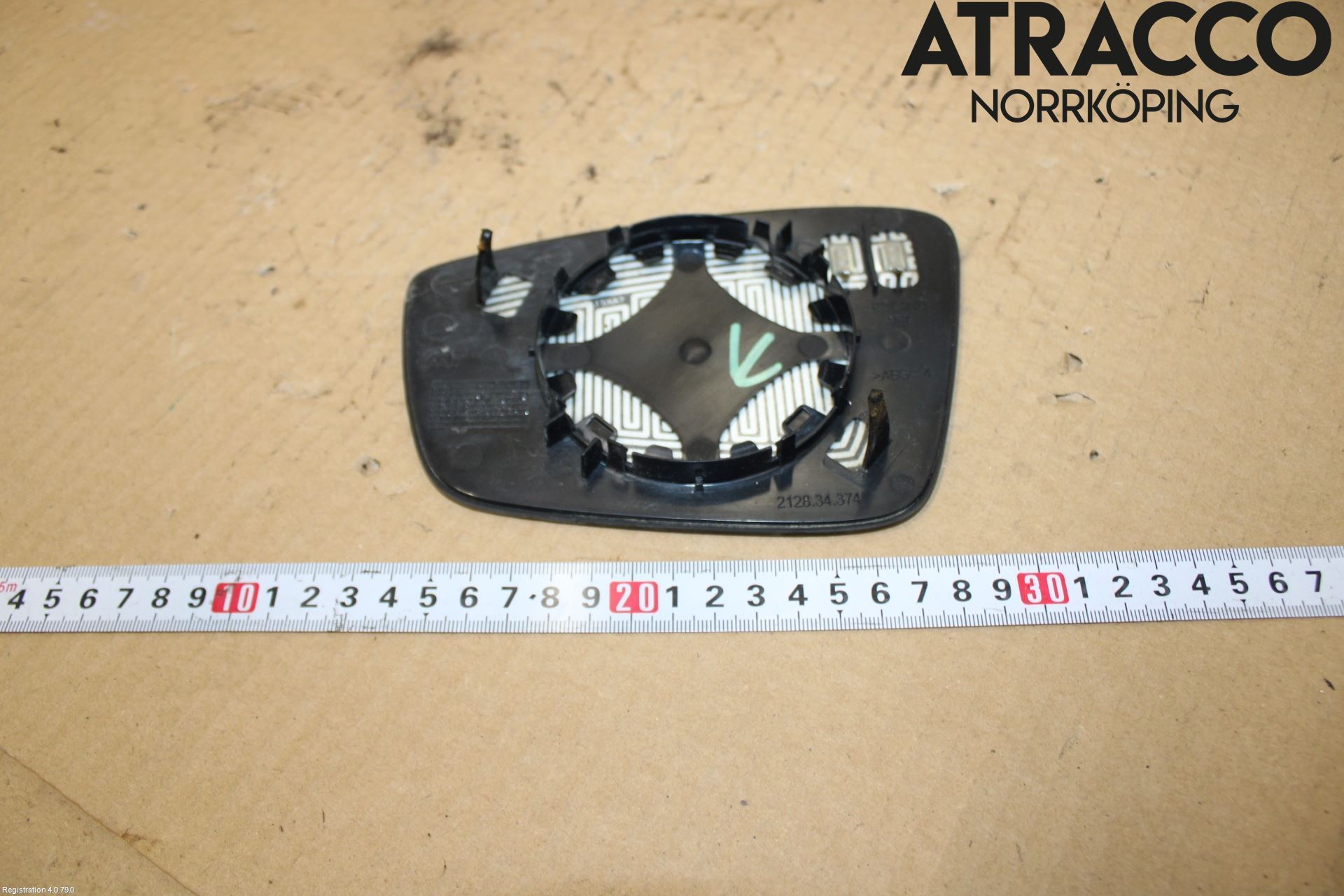 Skoda FABIA 15-21 Spegelglas Hö