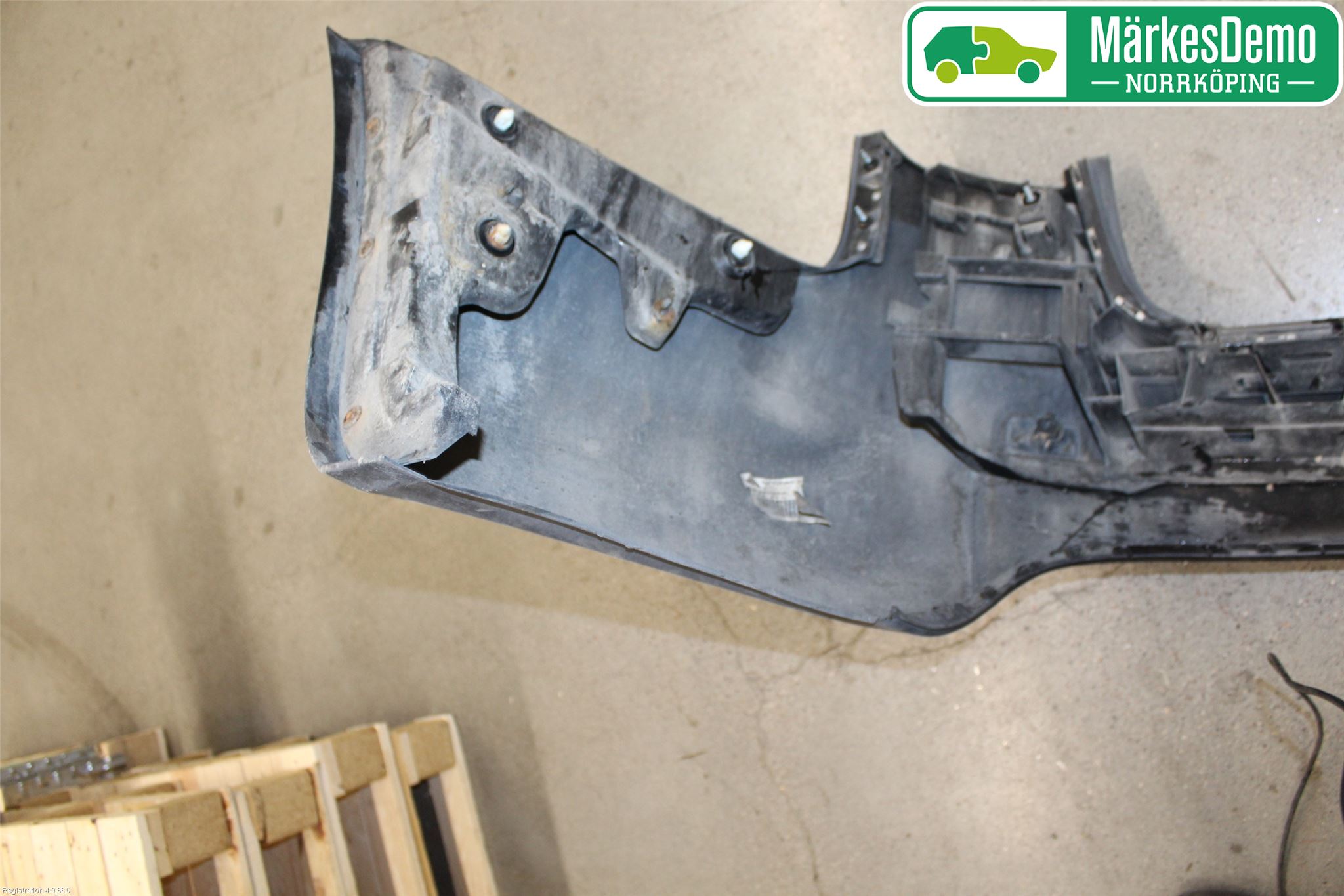 Audi A6/S6     05-11 Stötfångarbeklädnad Bak