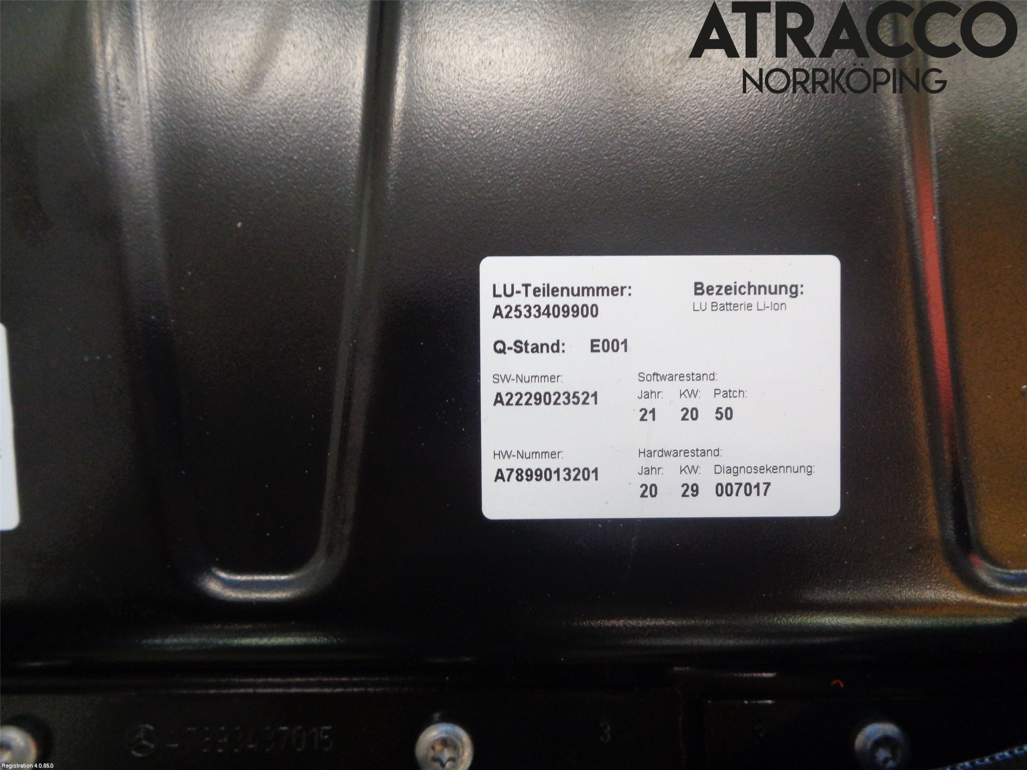 Mercedes-Benz MB GLC-KLASS (X253/C253) 15-22 Batteri Högspänning