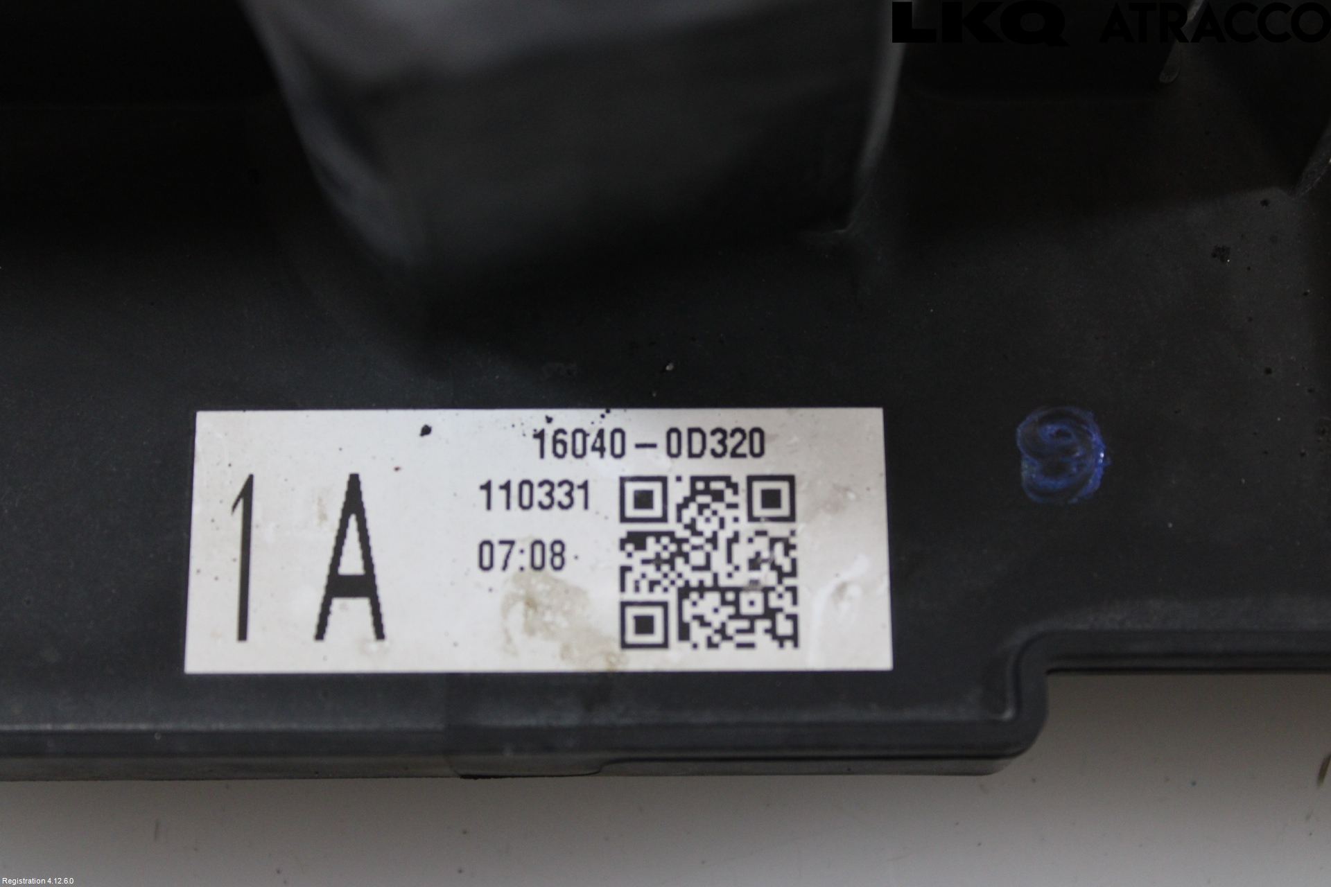 Toyota AURIS 10-12 Kylarfäste-Ram-Balk