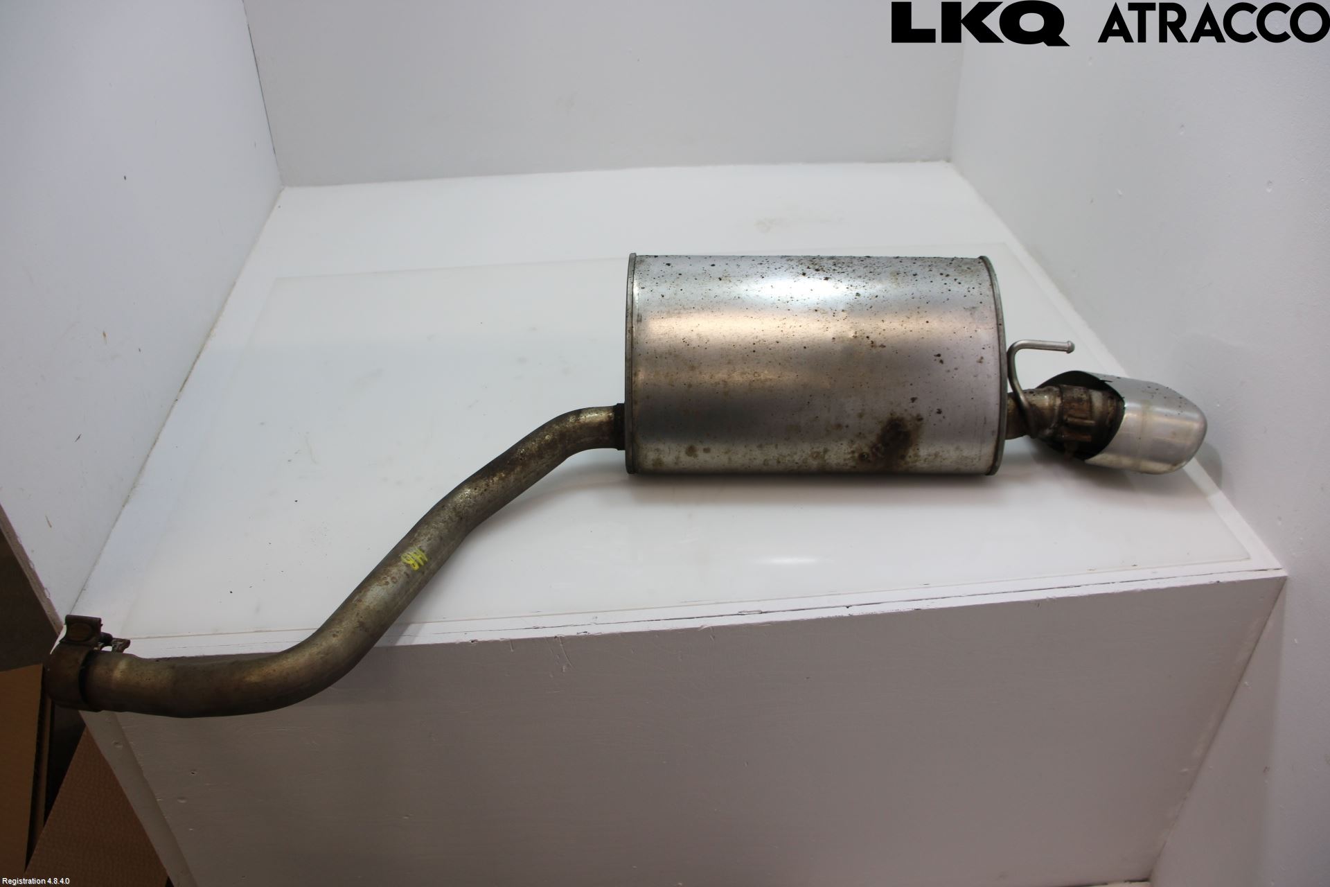 Jaguar XJ X351        10- Avgas Bakre Dämpare