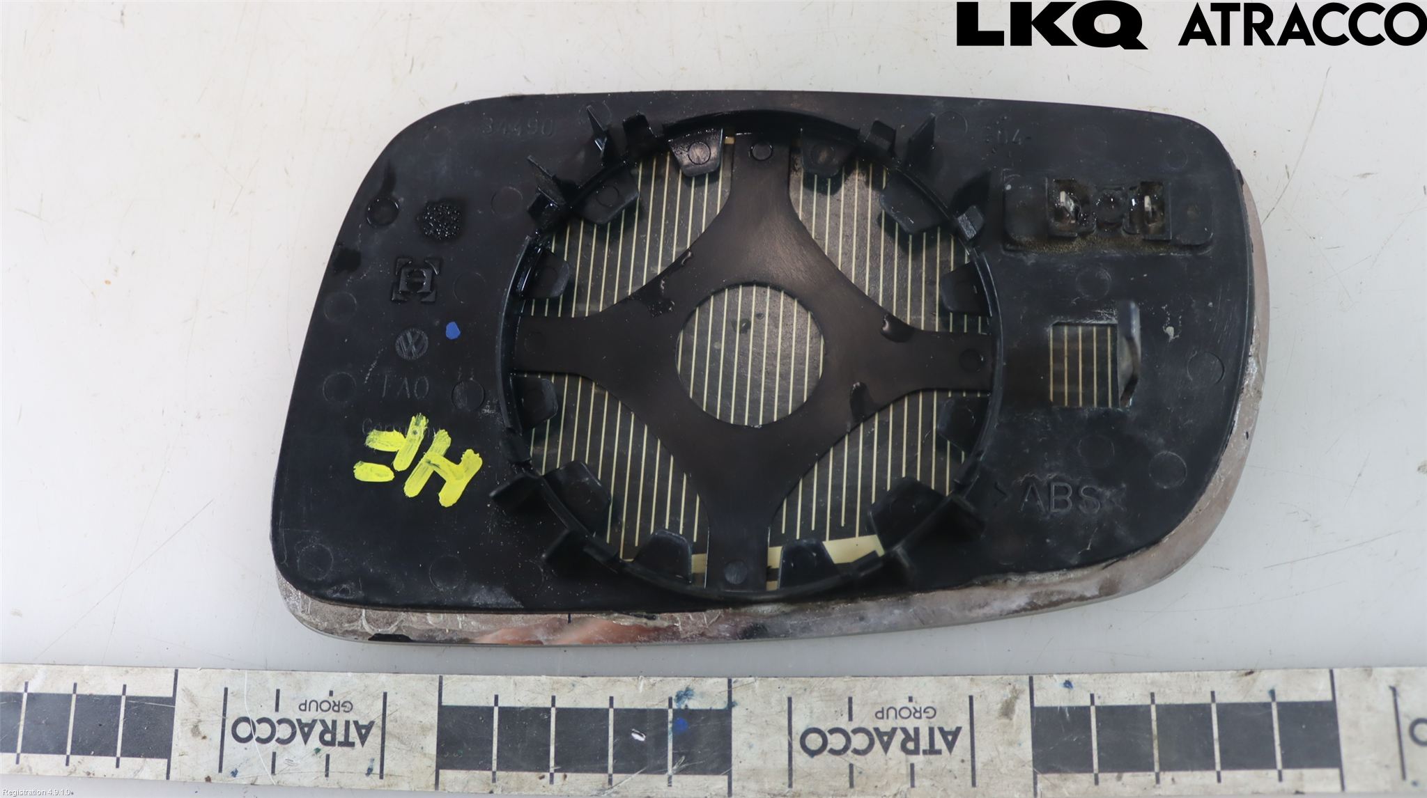 Skoda SUPERB 01-08 Spegelglas Hö