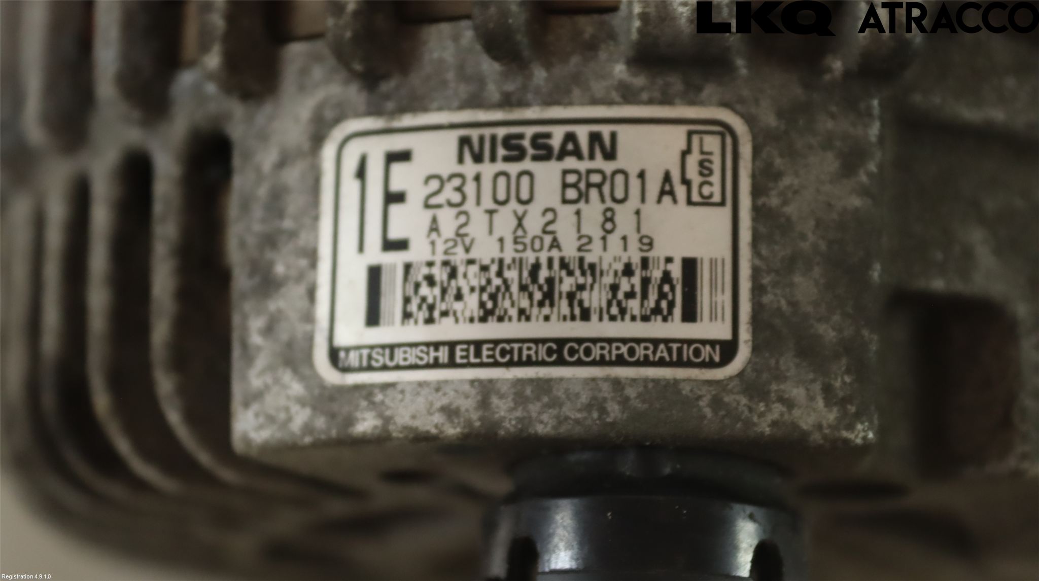 Nissan QASHQAI 10-14 Generator