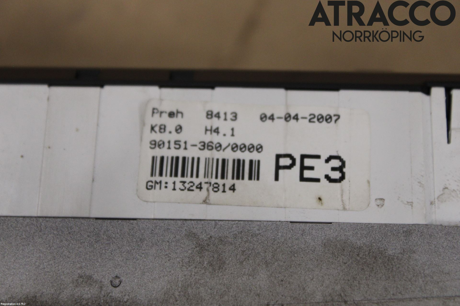 Opel ASTRA H 04-12 Värmereglage