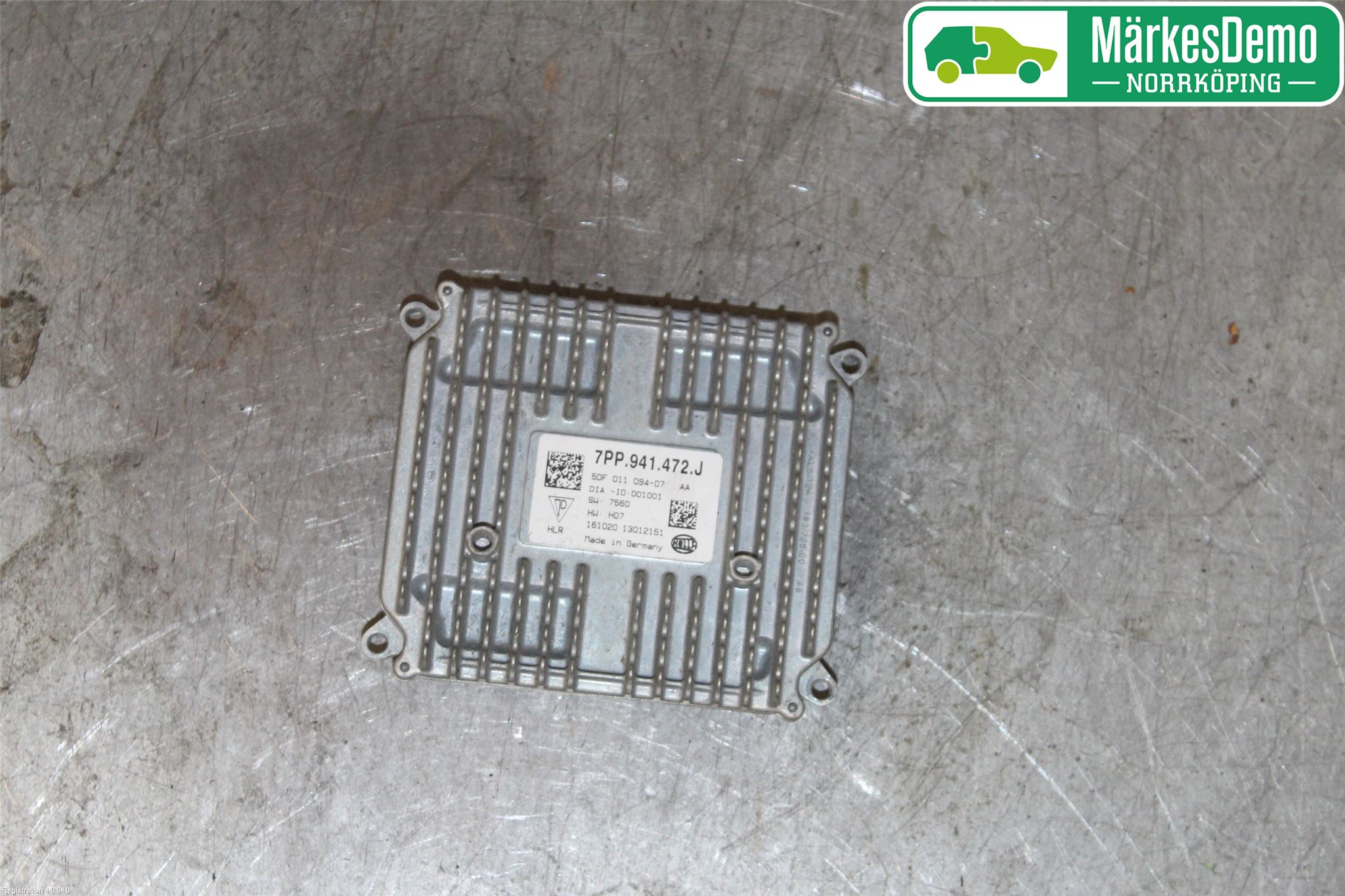 Audi A6/S6 4G 11-18 Styrenhet Strålkastare