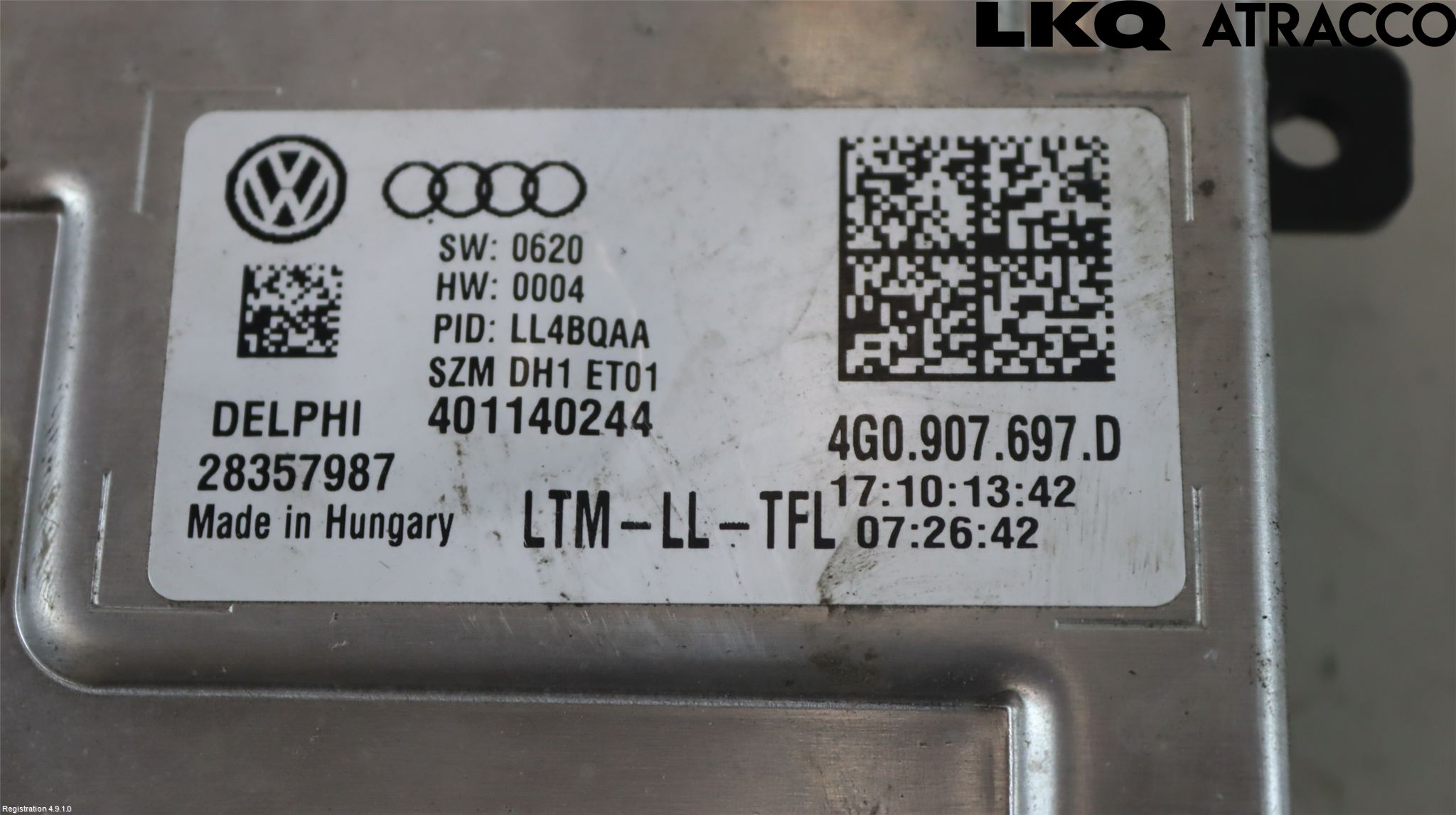 Skoda OCTAVIA (5E) 13-20 Styrenhet Strålkastare