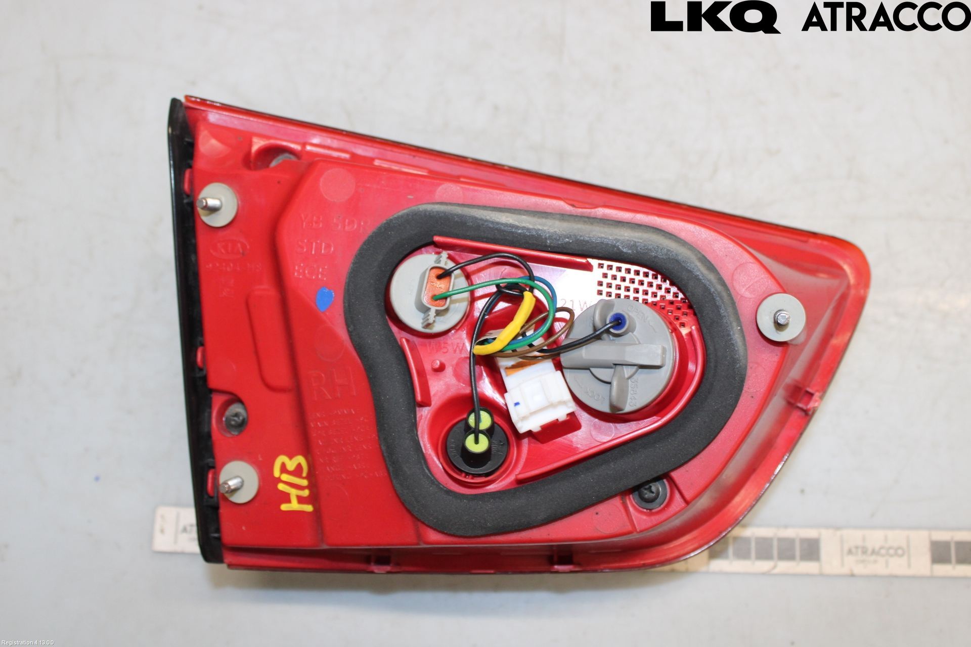 Kia RIO 17- Bakljus Lucka Hö