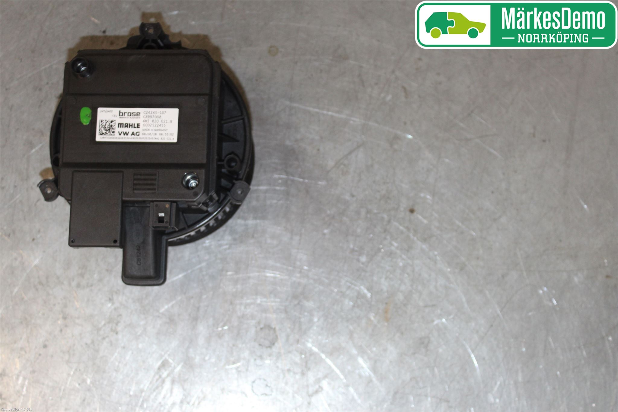 Audi A4/S4 B9 16-19 Värmefläkt