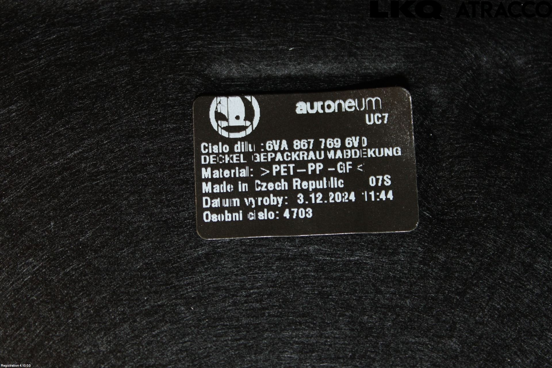 Skoda FABIA 22- Hatthylla