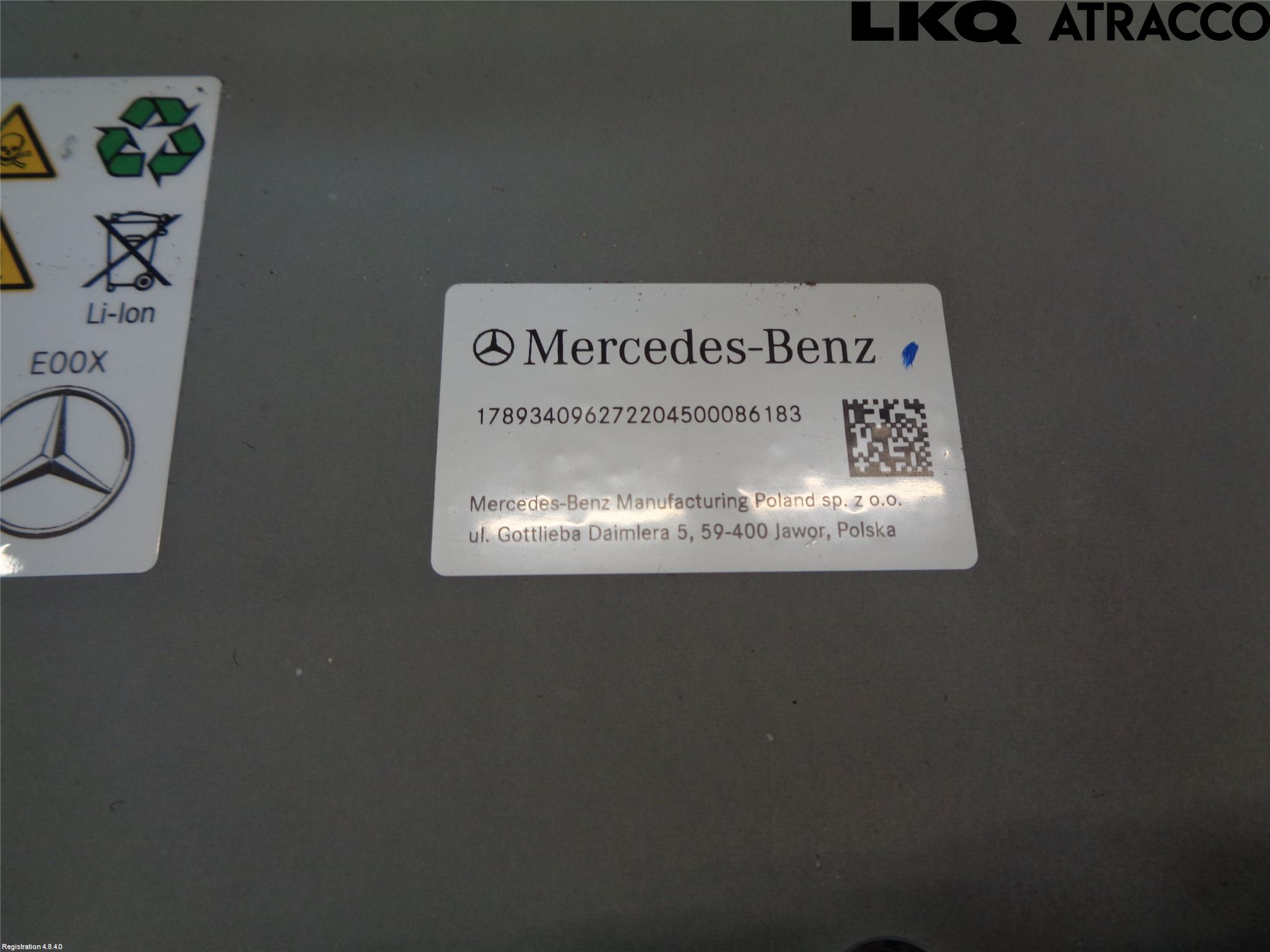 Mercedes-Benz MB C-KLASS (W206) 21- Batteri Högspänning