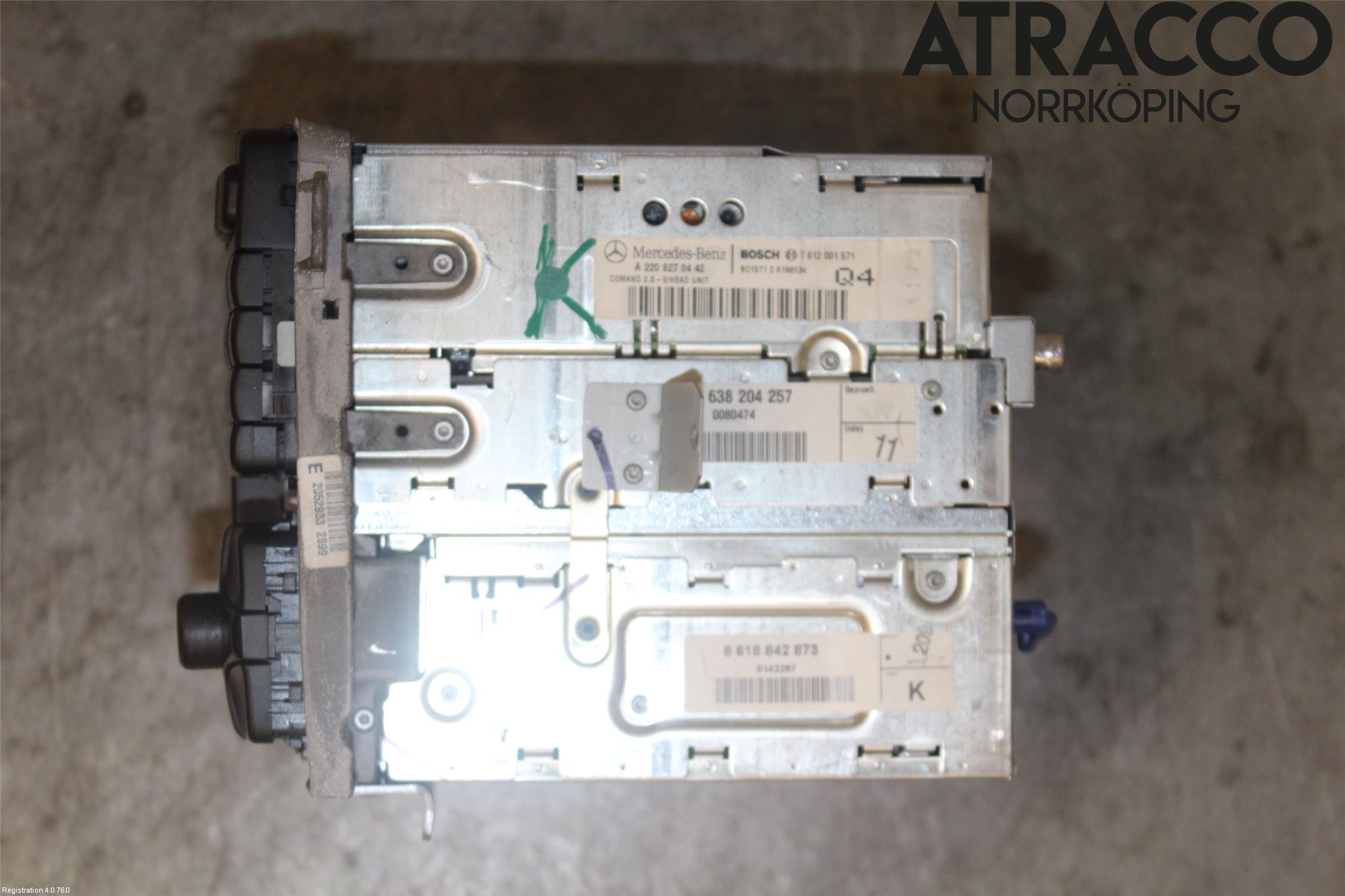 Mercedes-Benz MB S-KLASS (W220)  99-05 Cd Radio - Multimediapanel