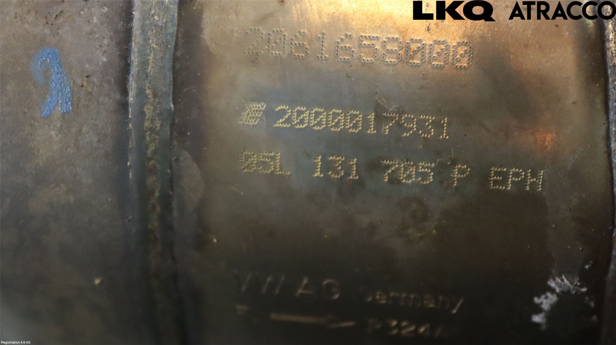 Volkswagen VW T-ROC 18- Avgas Partikelfilter