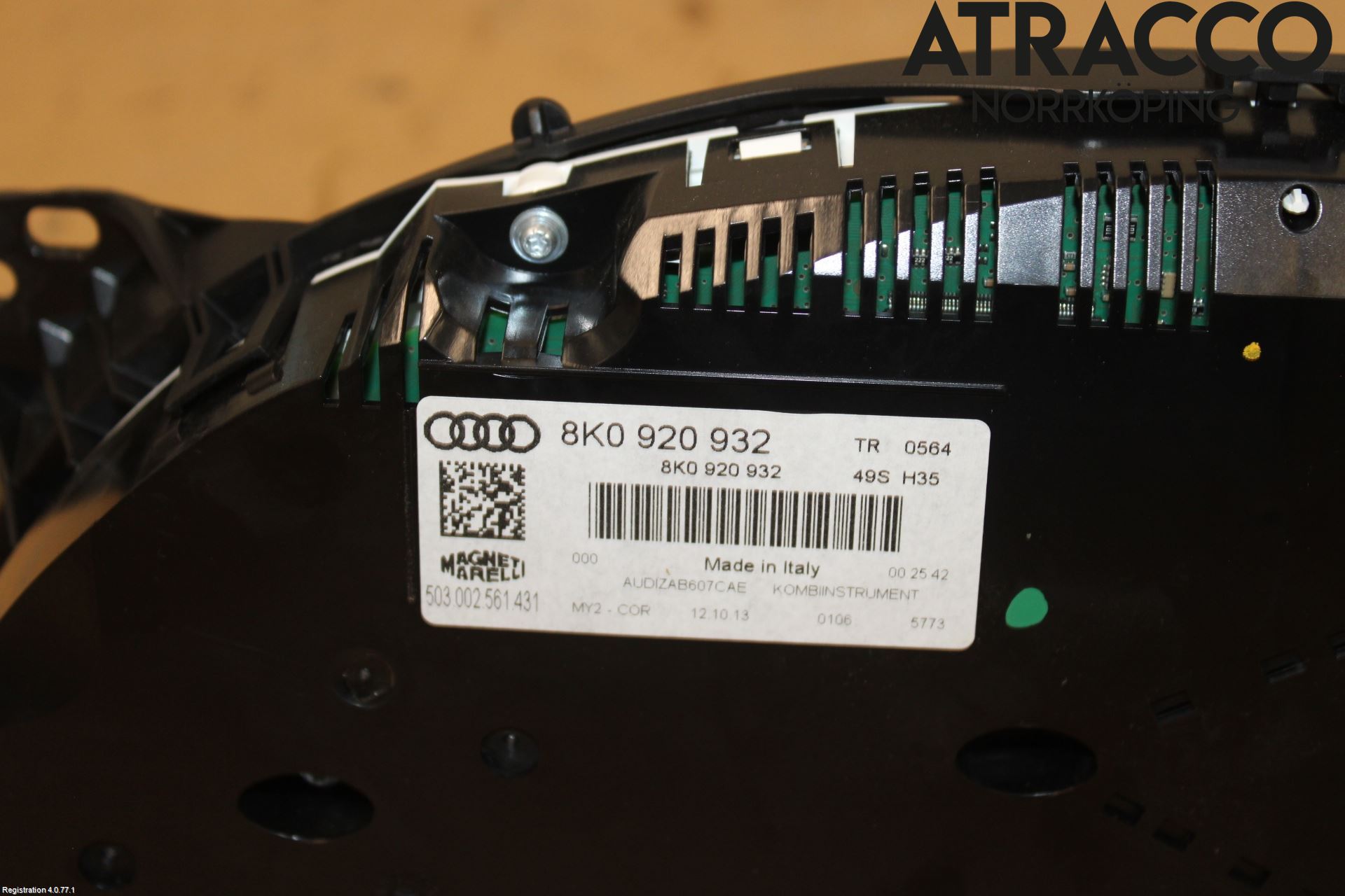 Audi A4 12-15 Instrument Komb