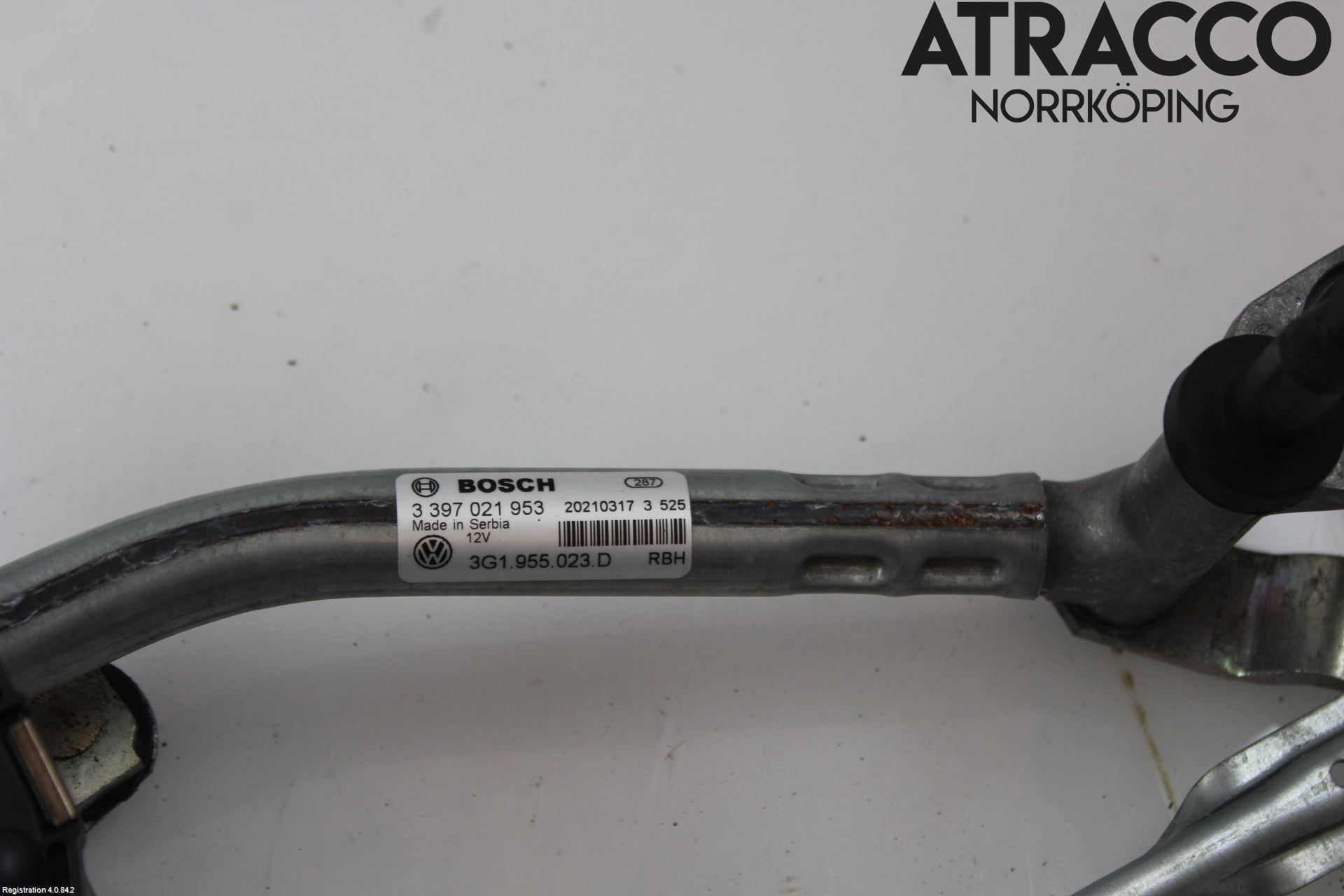 Volkswagen VW ARTEON 17- Torkarmekanism Vindruta