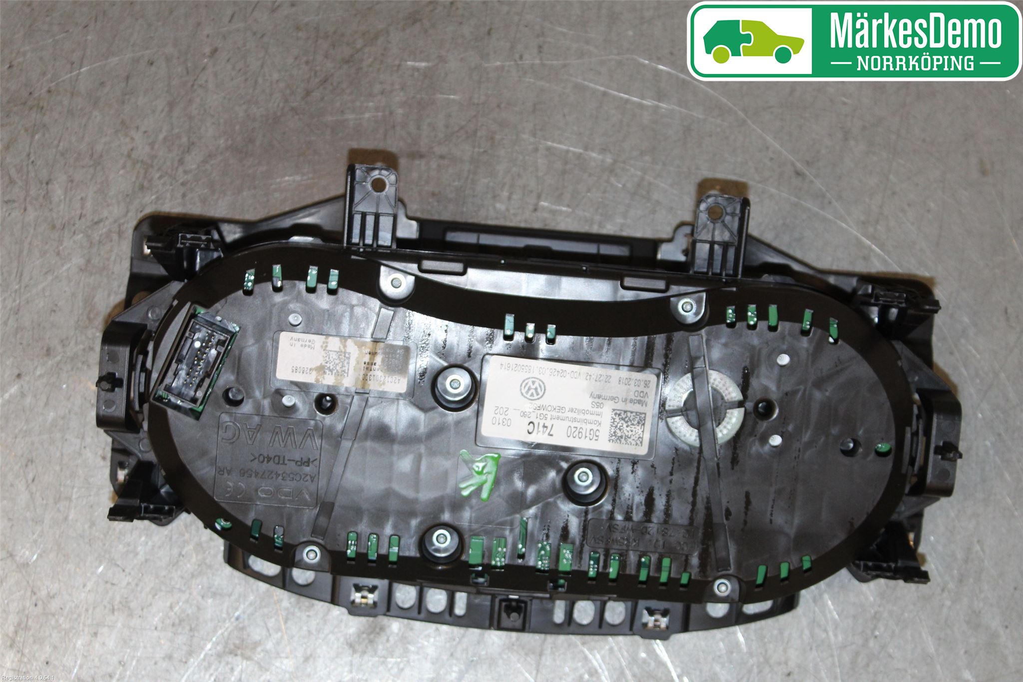 Volkswagen VW GOLF / E-GOLF VII 13-20 Instrument Komb