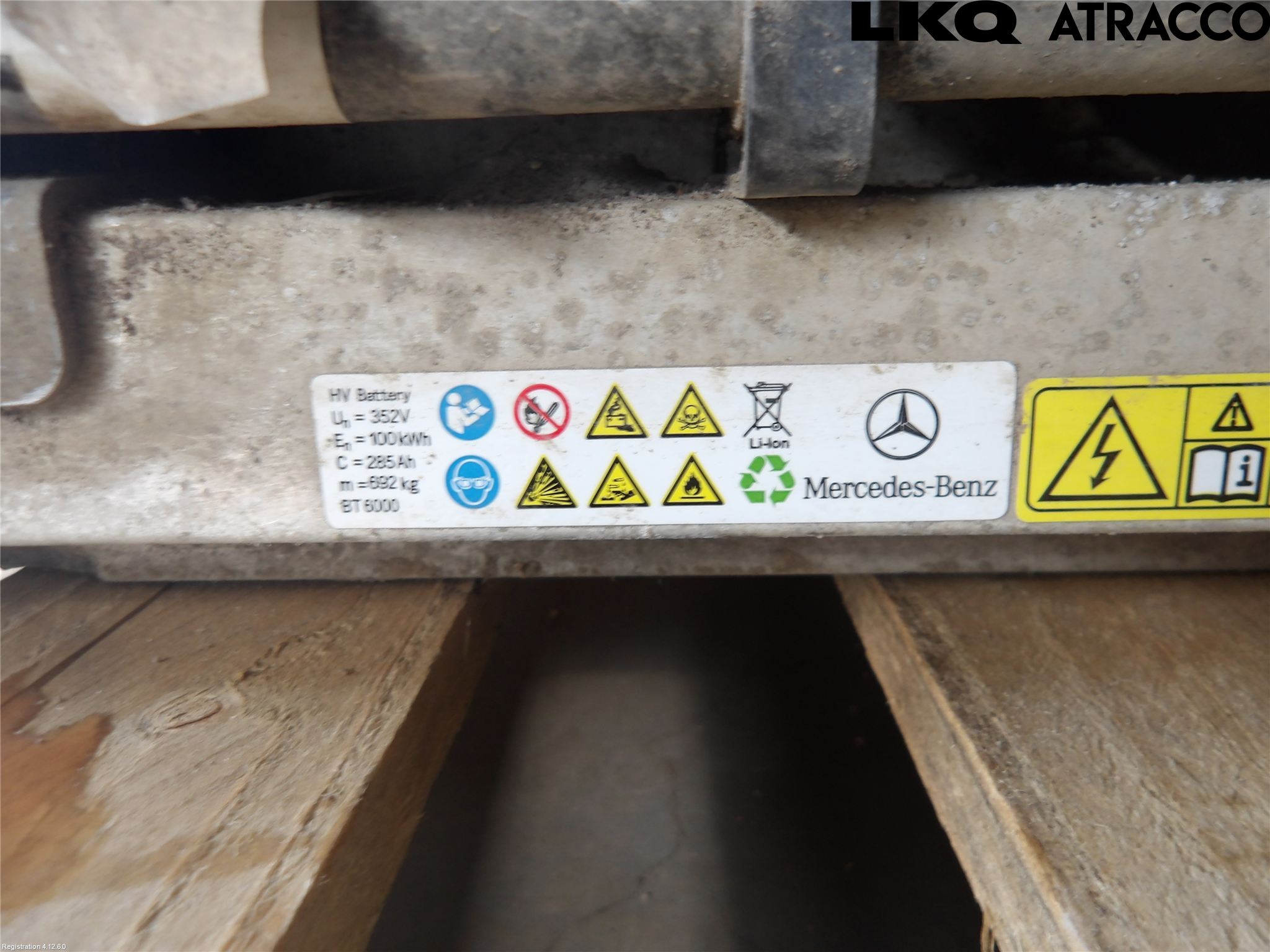 Mercedes-Benz MB VITO/V-KLASS (W640,W447,W448) 14- Batteri Högspänning