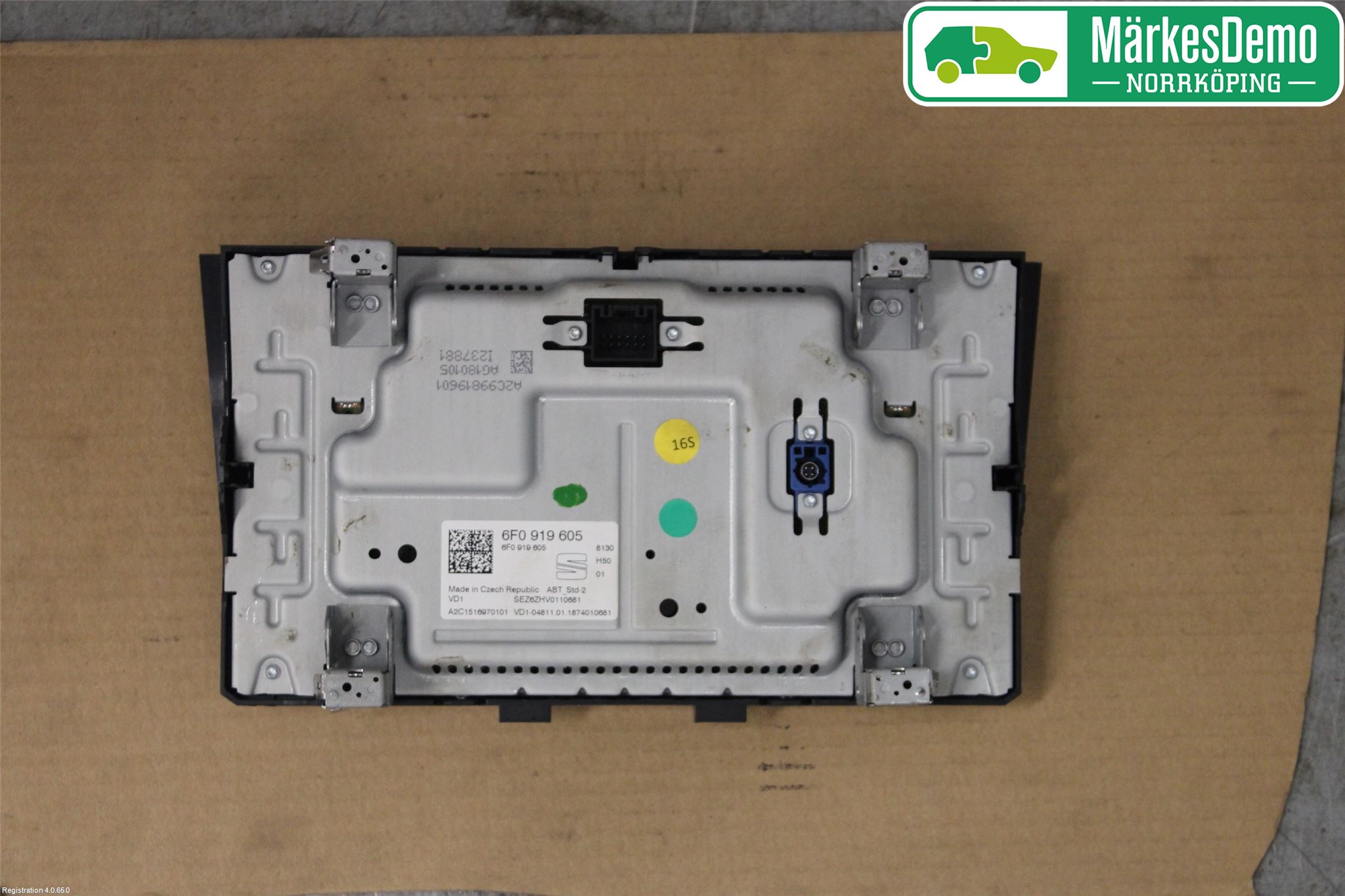 Seat IBIZA V 17-20 Multifunktionsdisplay