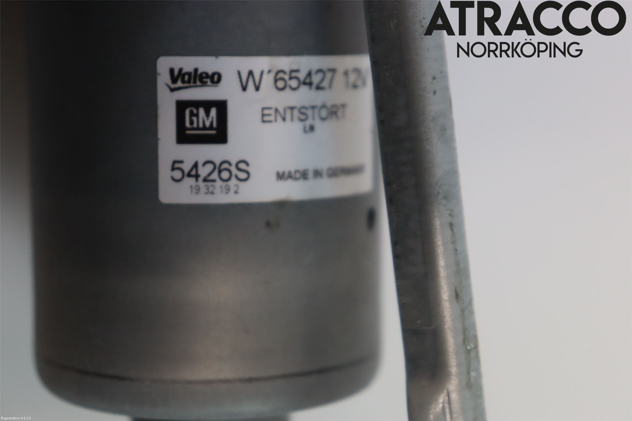 Opel CORSA E 15-19 Torkarmekanism Vindruta