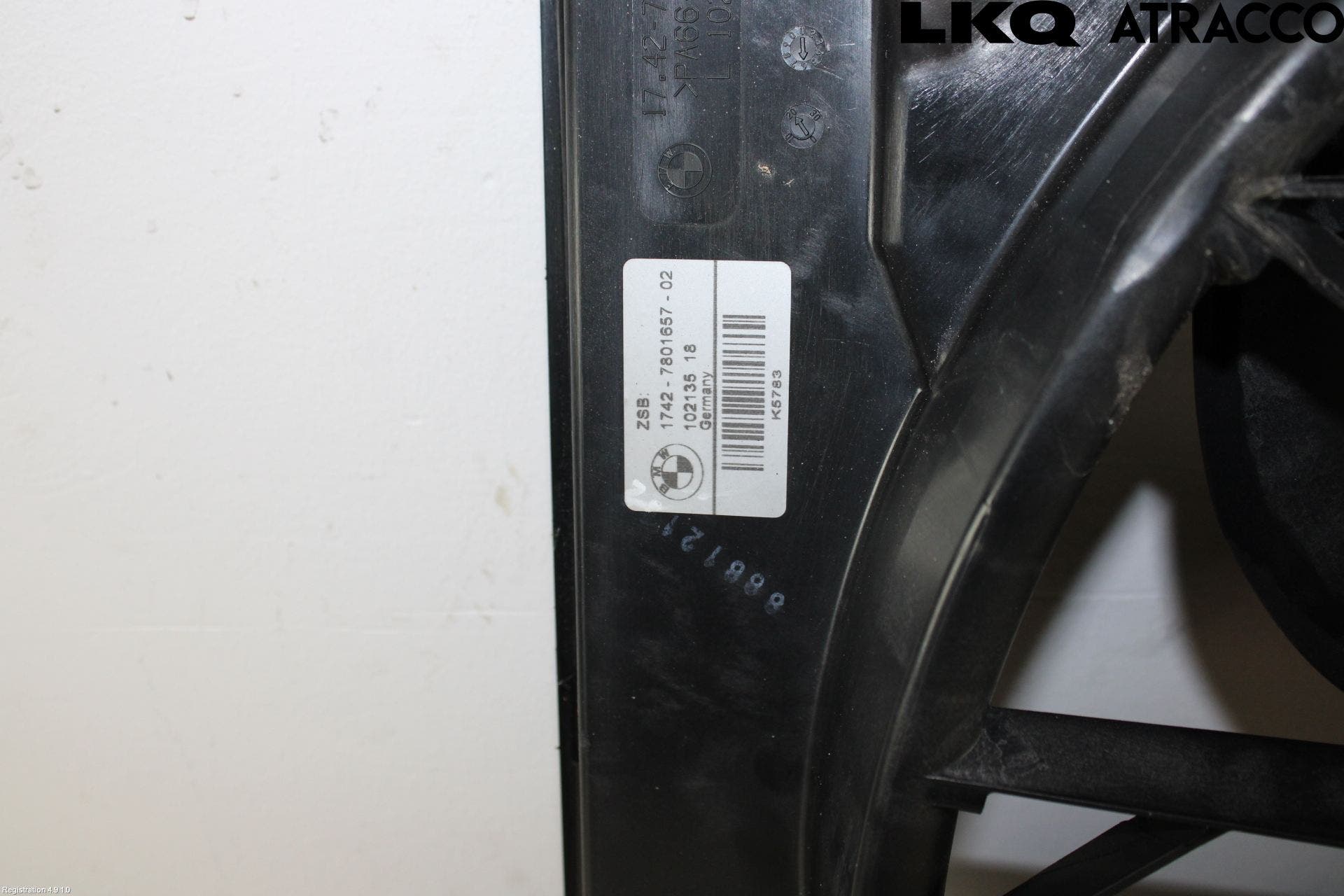 BMW 5 E60/61 Sed/Tou 02-10 Kylfläkt El