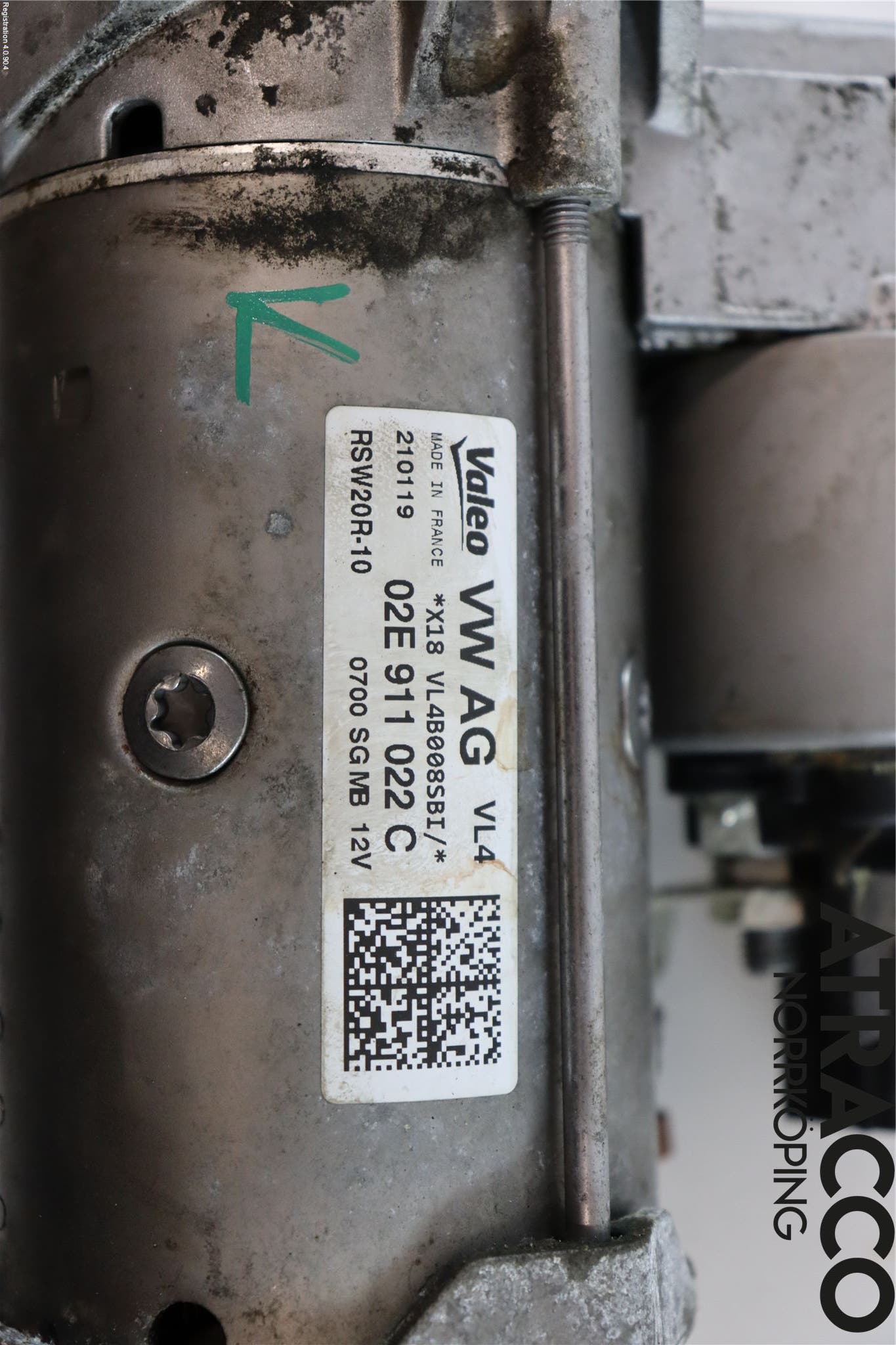 Volkswagen VW PASSAT 15-19 Startmotor Diesel